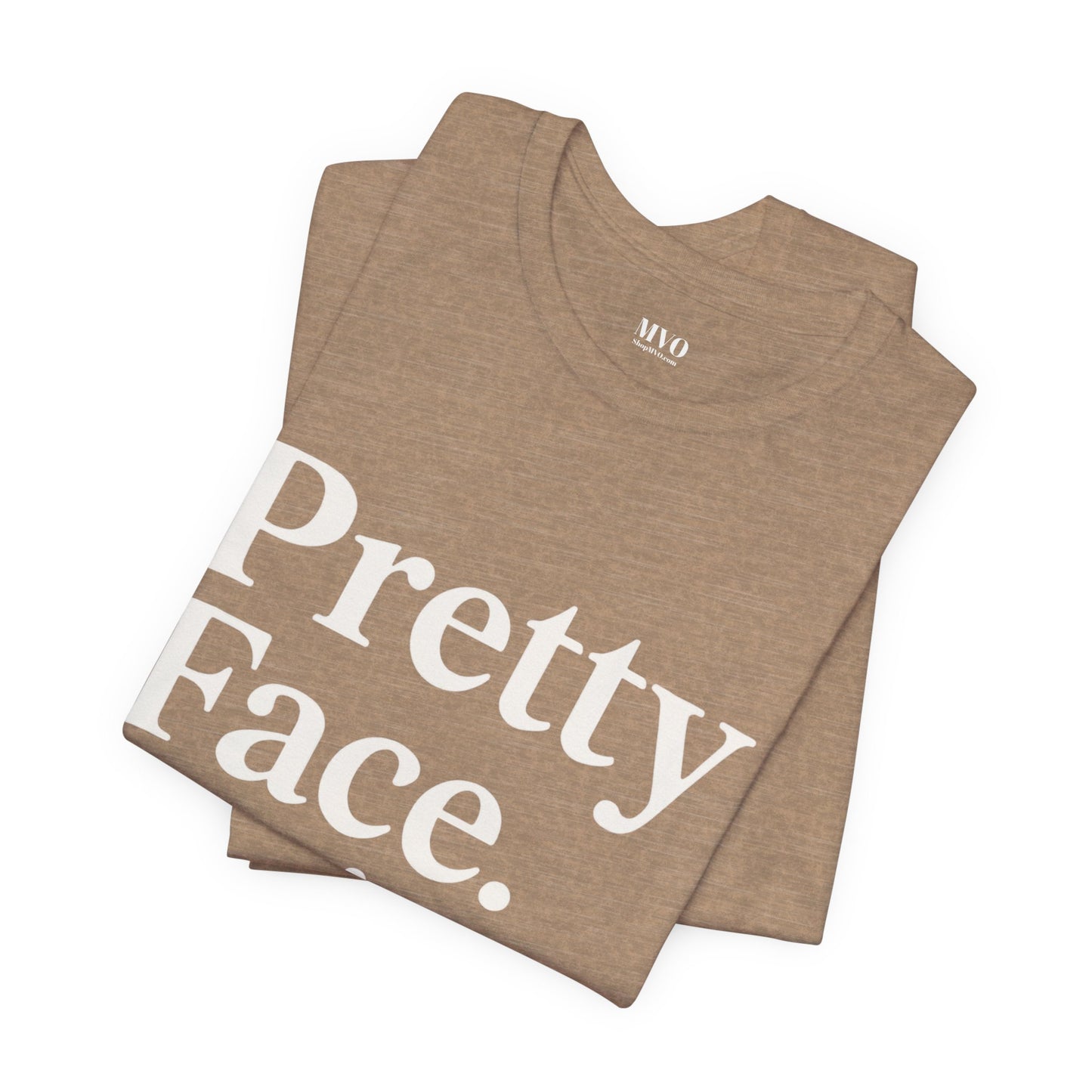 Pretty Face. Business Brain. | Unisex Short Sleeve Tee