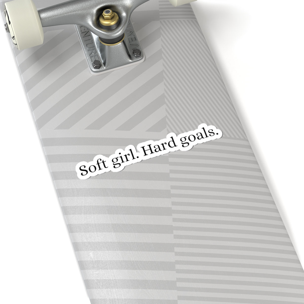 Soft Girl, Hard Goals | Sticker
