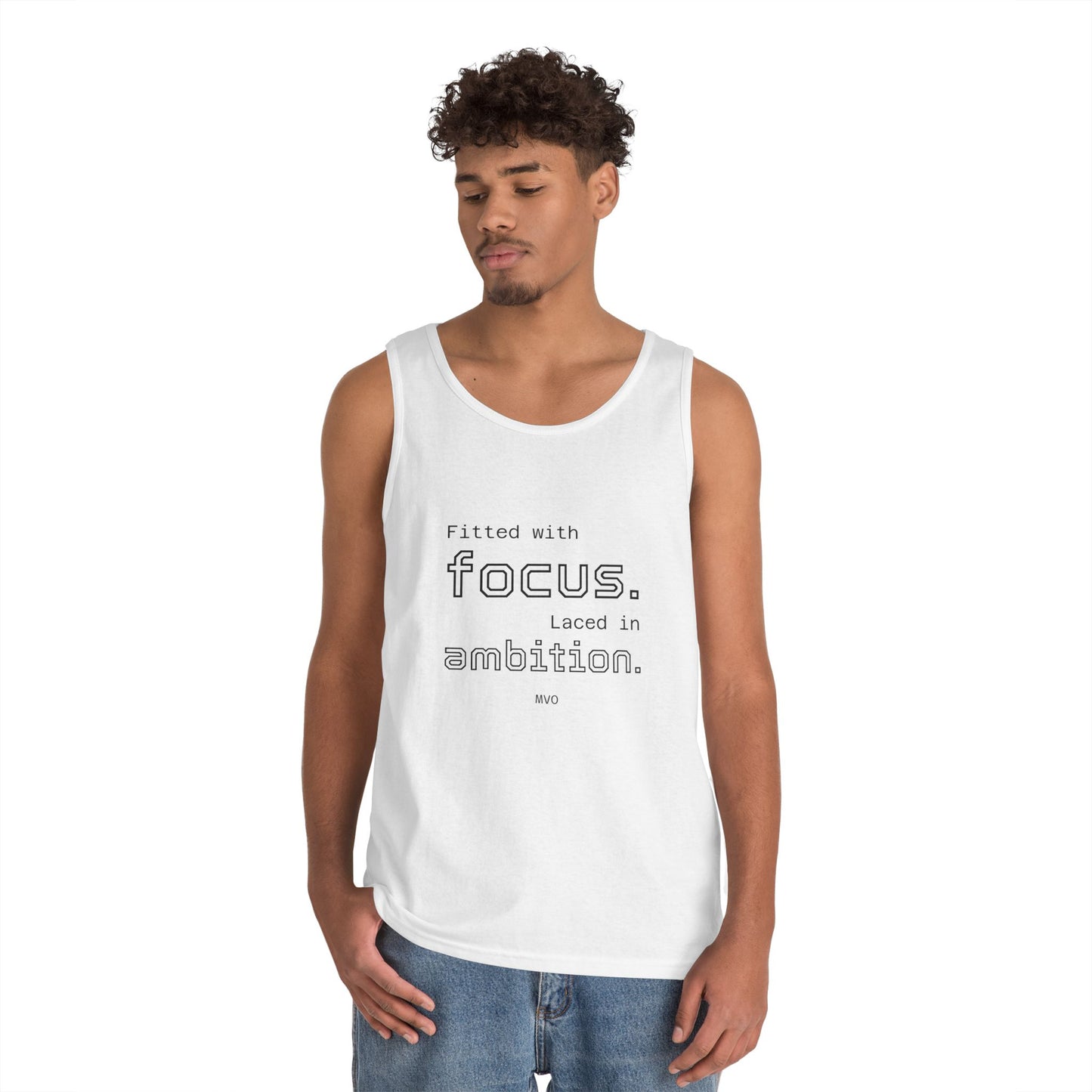 Focus & Ambition | Unisex Cotton Tank Top