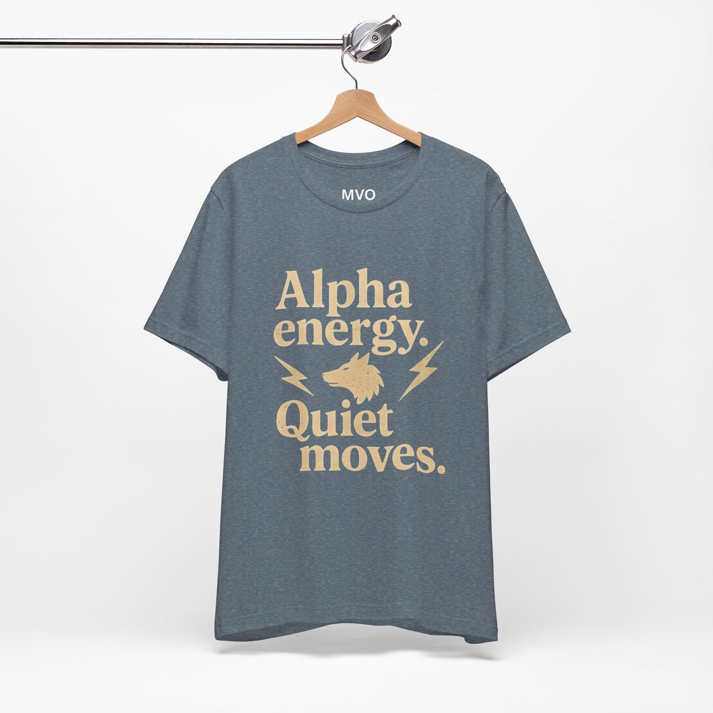 Alpha Energy. Quiet Moves. | Unisex T-Shirt Short Sleeve