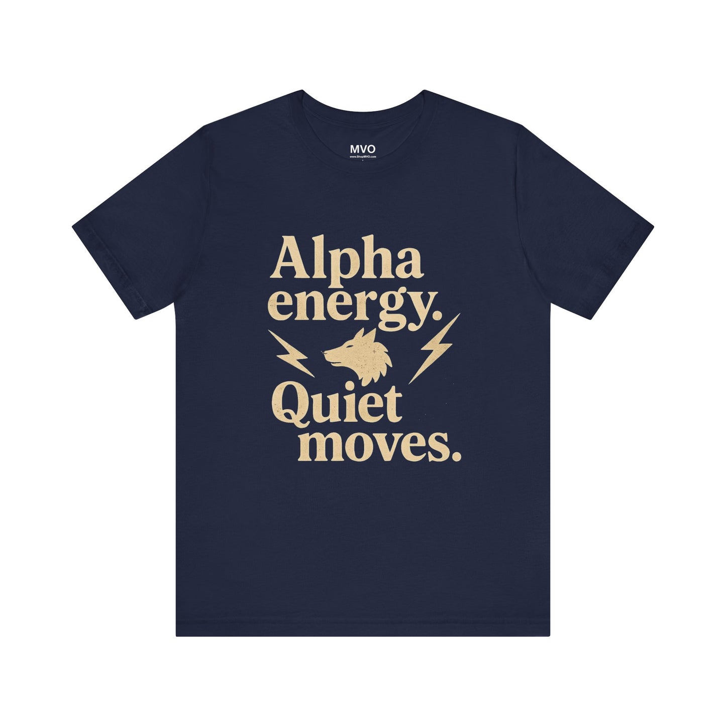Alpha Energy. Quiet Moves. | Unisex T-Shirt Short Sleeve