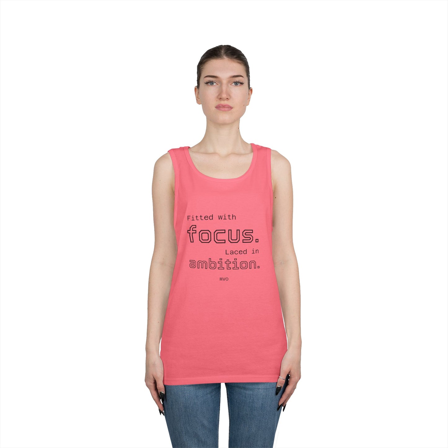 Focus & Ambition | Unisex Cotton Tank Top