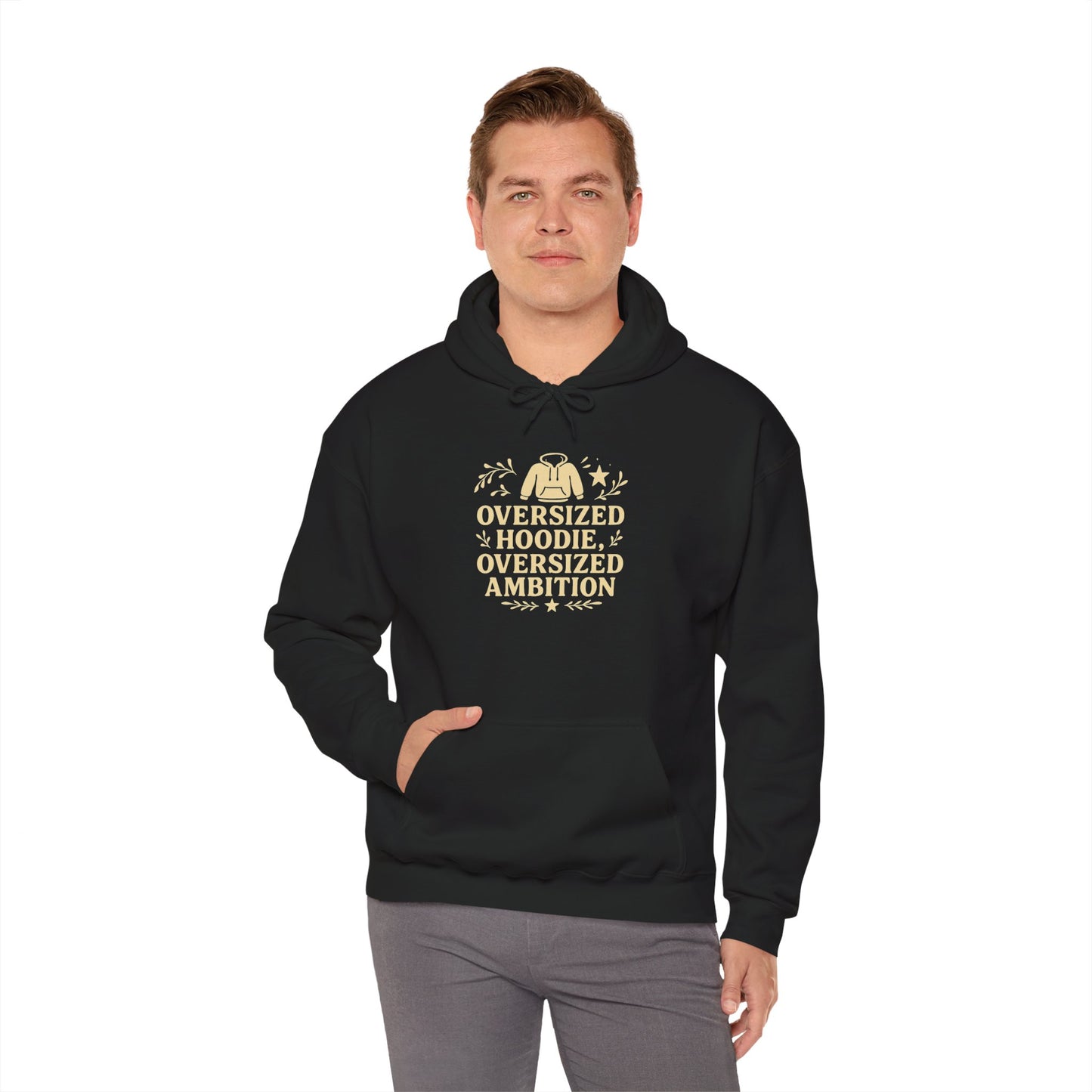 Oversized hoodie, oversized ambition. | Cozy Hoodie
