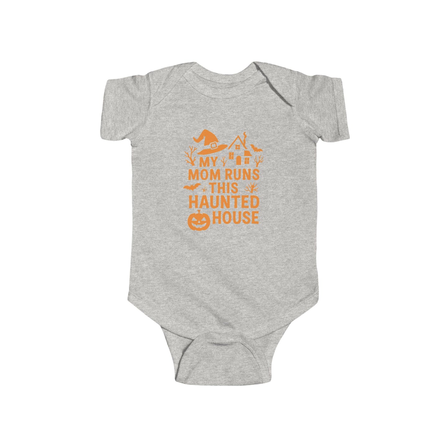 My Mom Runs This Haunted House | Baby Bodysuit