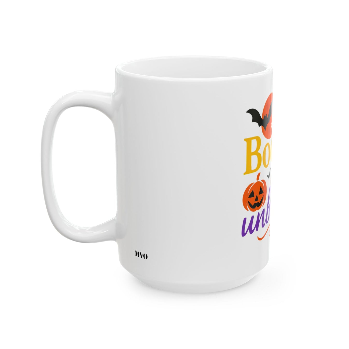 Boo-Jee & Unbothered | Halloween Ceramic Mug - 11oz & 15oz