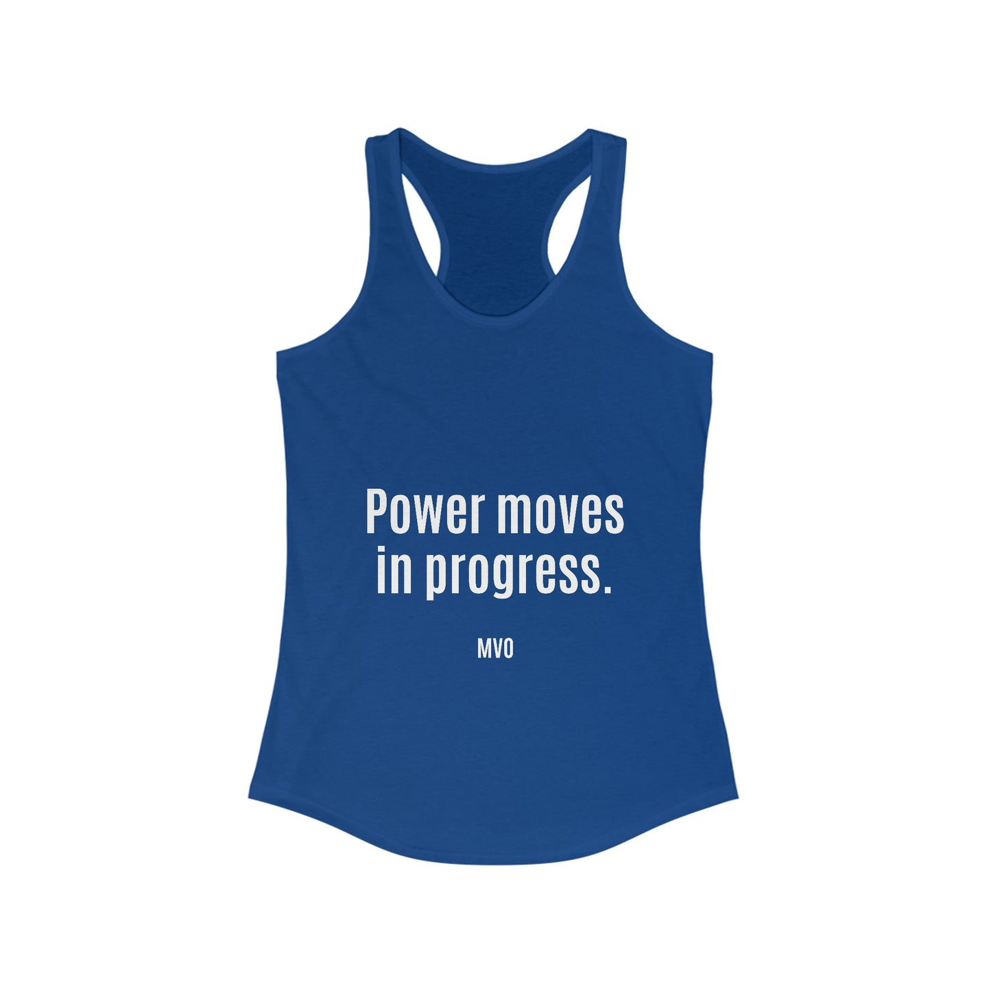 Power Moves in Progress | Women's Racerback Tank