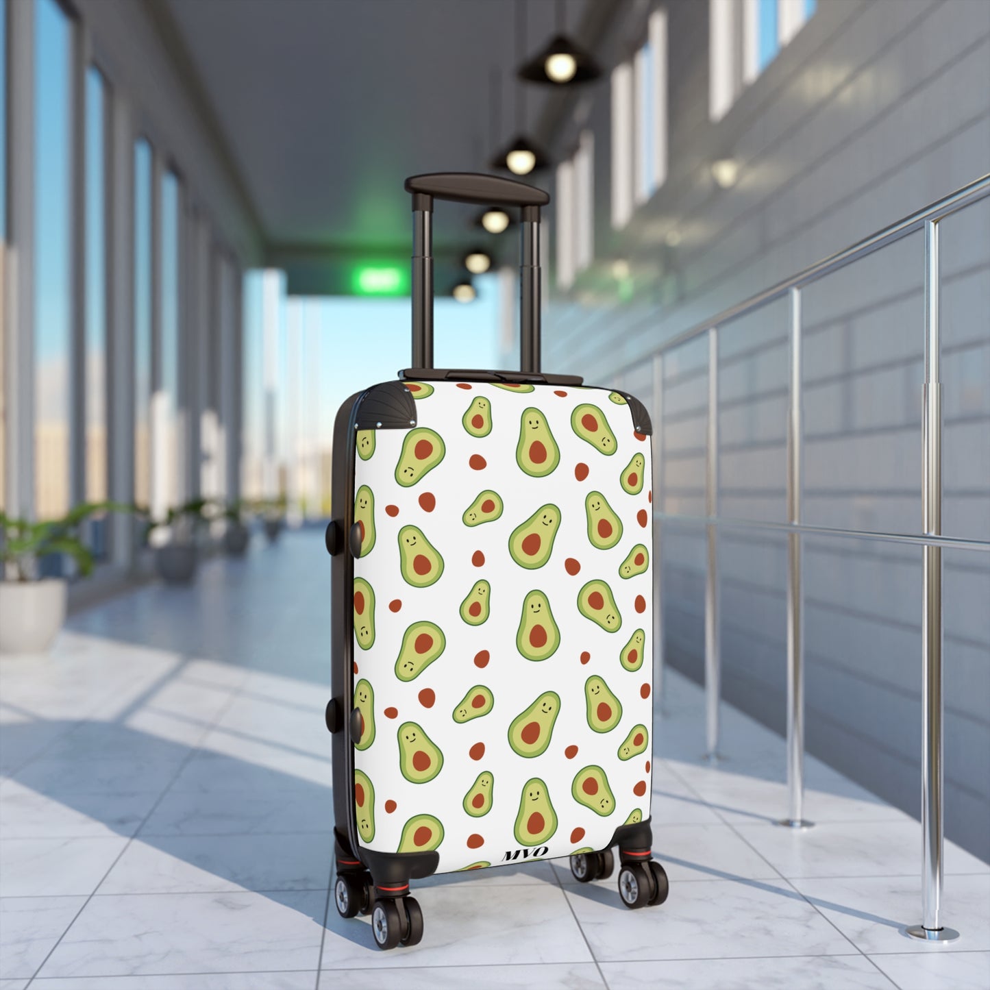 Travel Luggage | Avocado Pattern