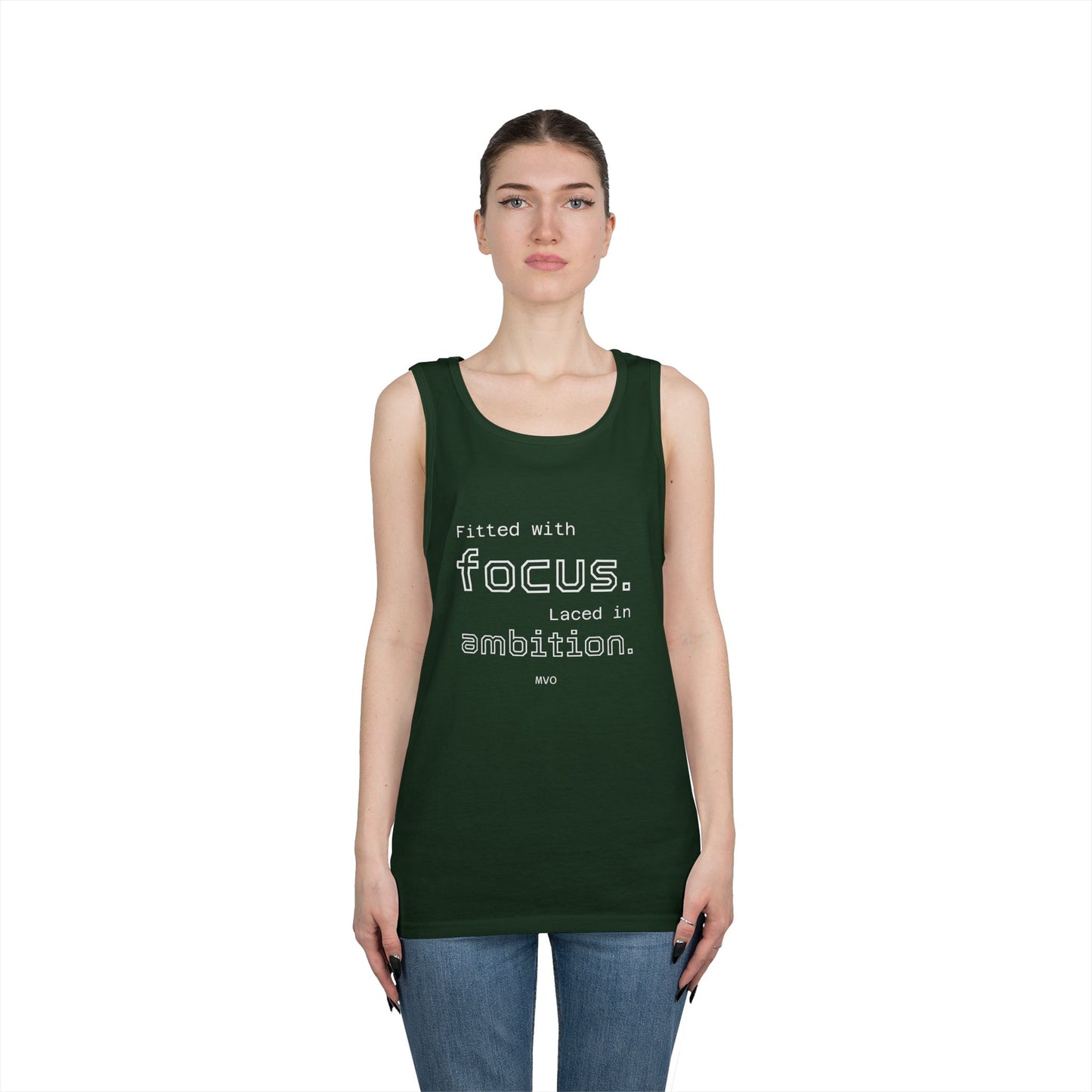Focus & Ambition | Unisex Cotton Tank Top