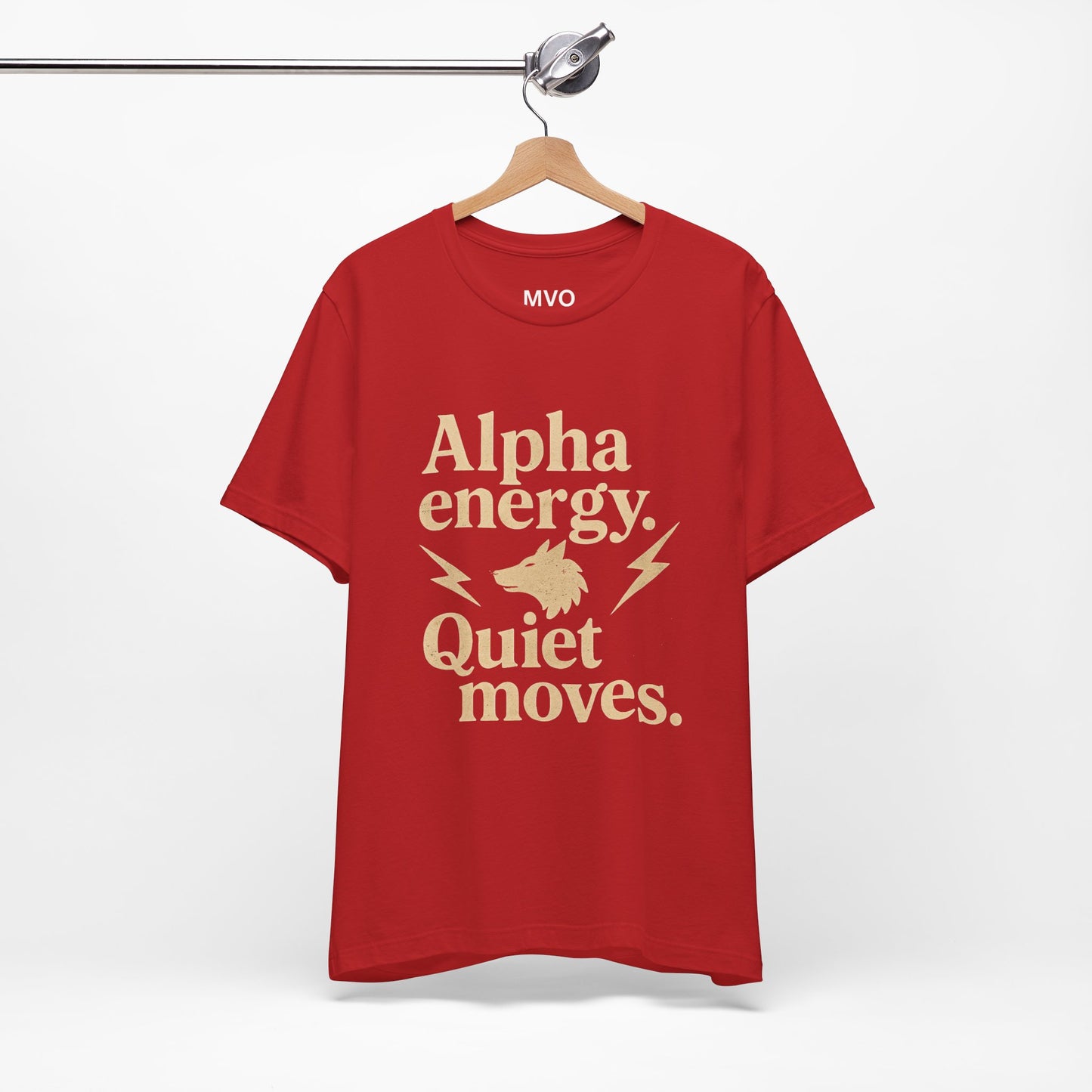 Alpha Energy. Quiet Moves. | Unisex T-Shirt Short Sleeve