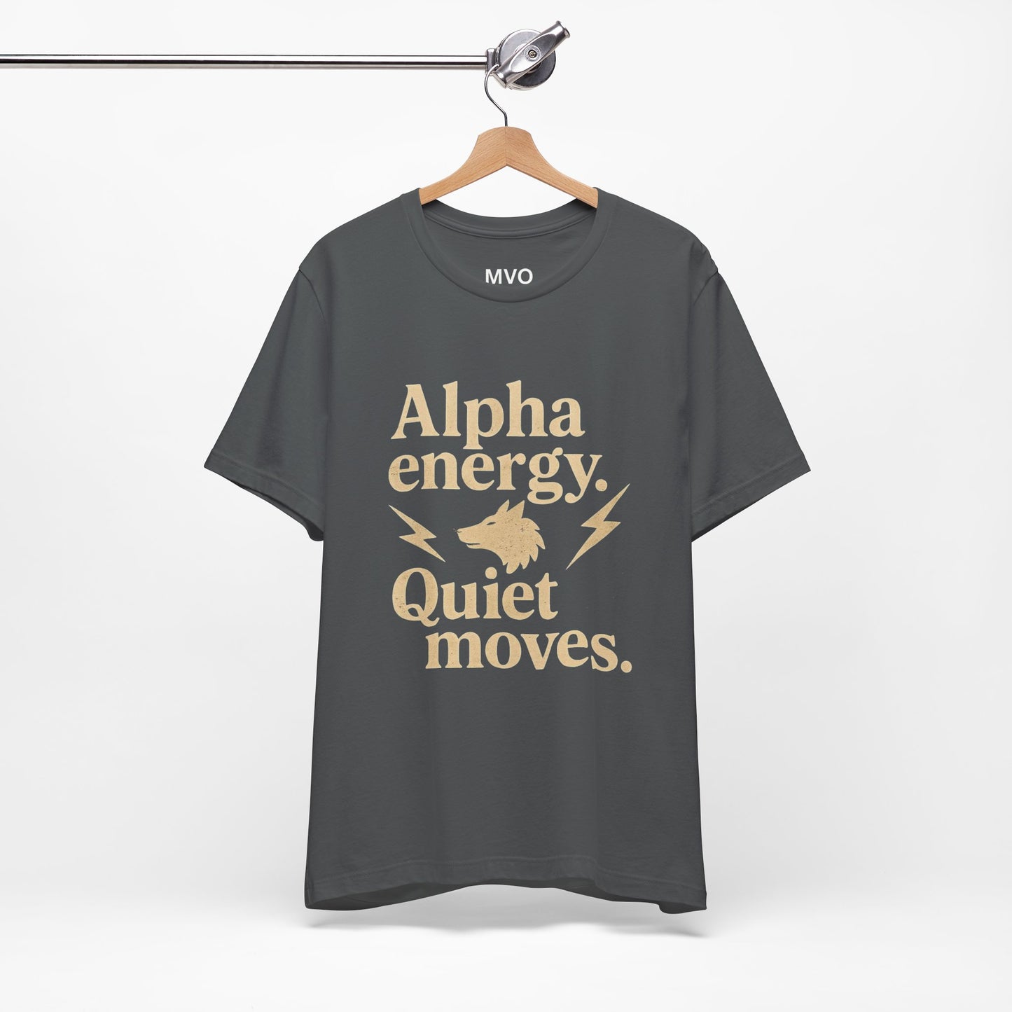 Alpha Energy. Quiet Moves. | Unisex T-Shirt Short Sleeve