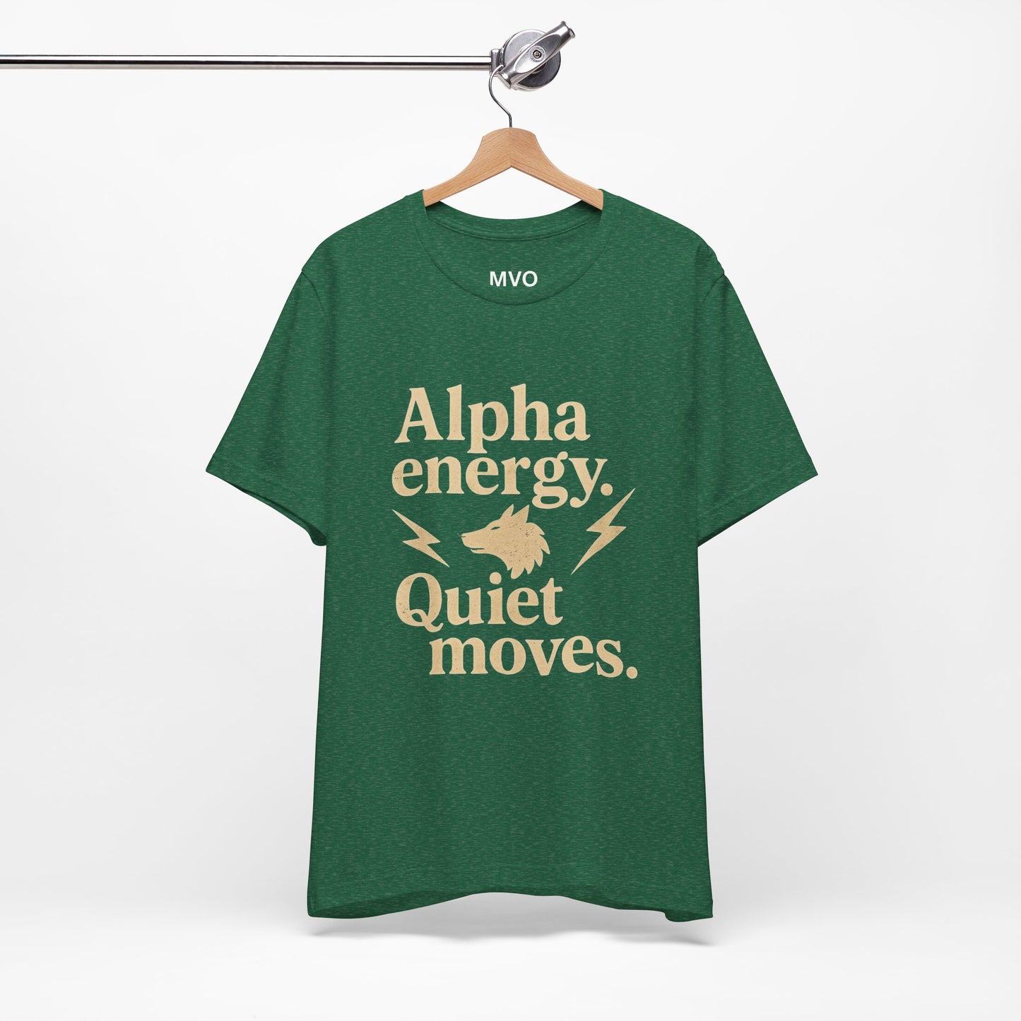 Alpha Energy. Quiet Moves. | Unisex T-Shirt Short Sleeve