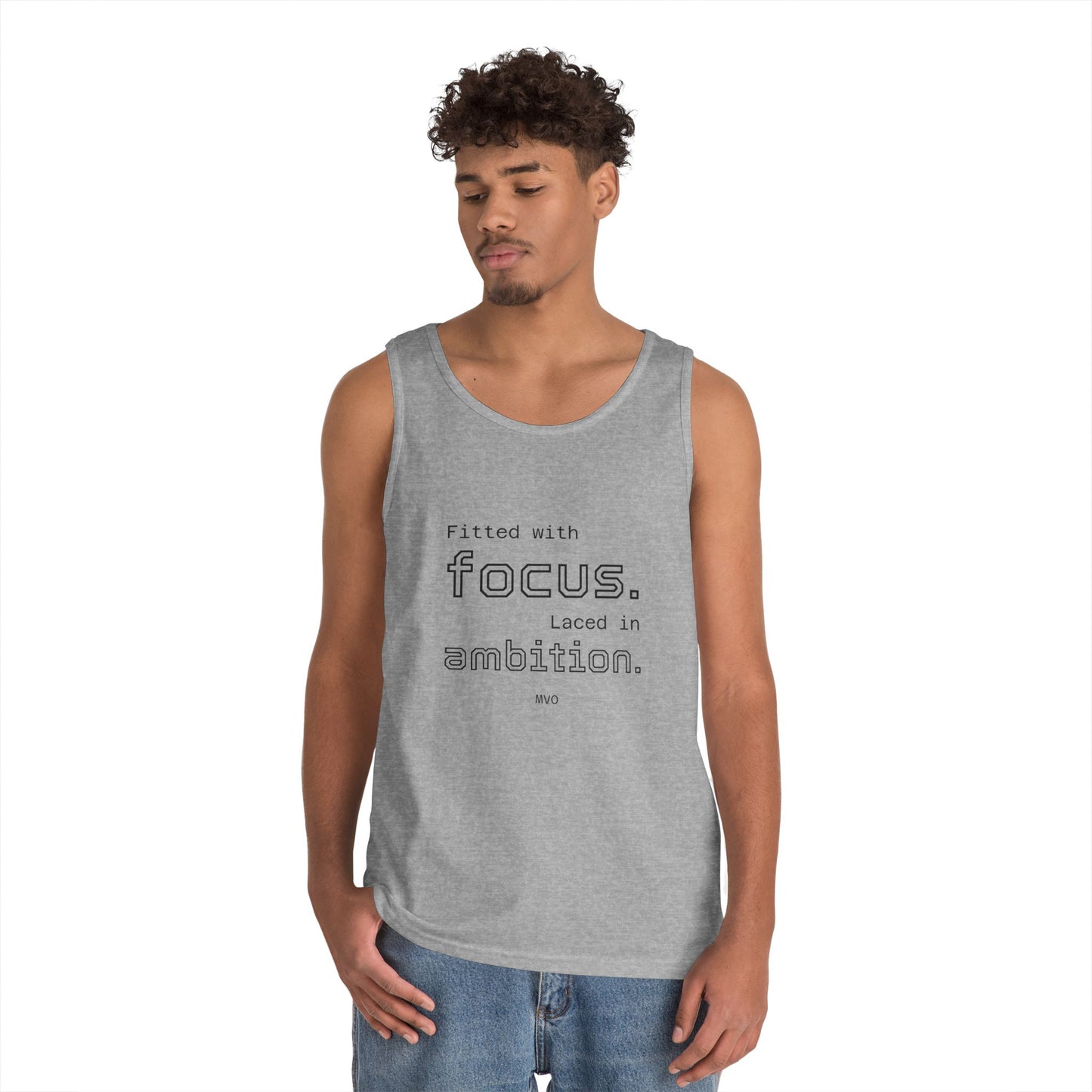 Focus & Ambition | Unisex Cotton Tank Top