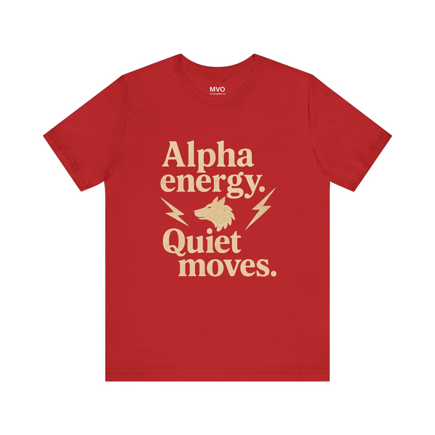 Alpha Energy. Quiet Moves. | Unisex T-Shirt Short Sleeve