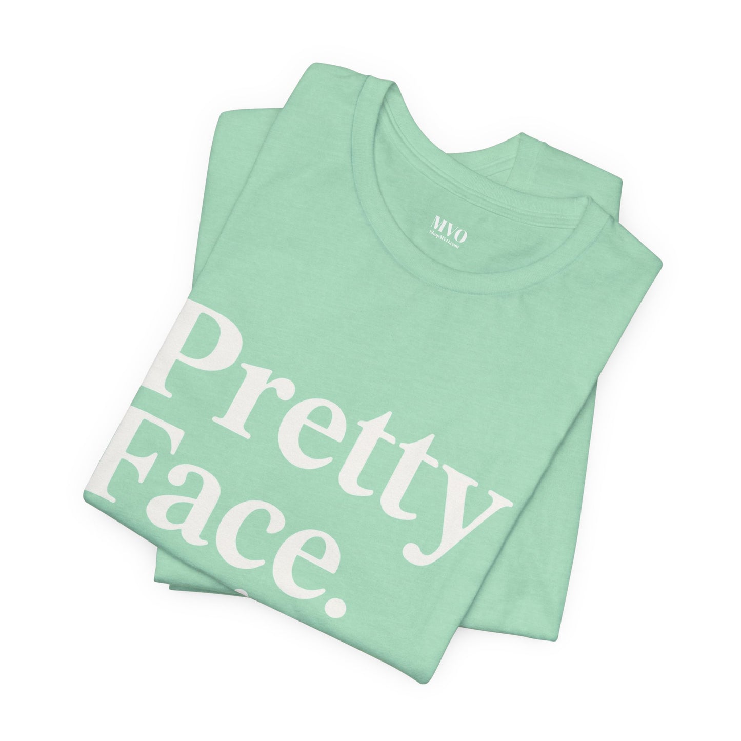 Pretty Face. Business Brain. | Unisex Short Sleeve Tee