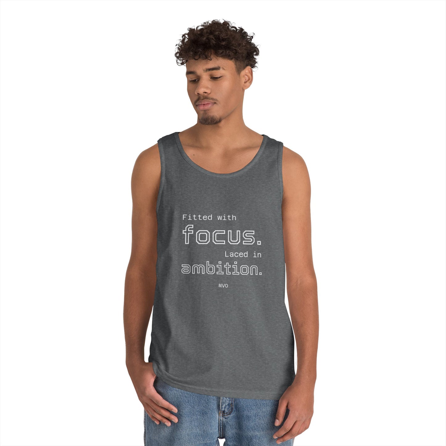 Focus & Ambition | Unisex Cotton Tank Top