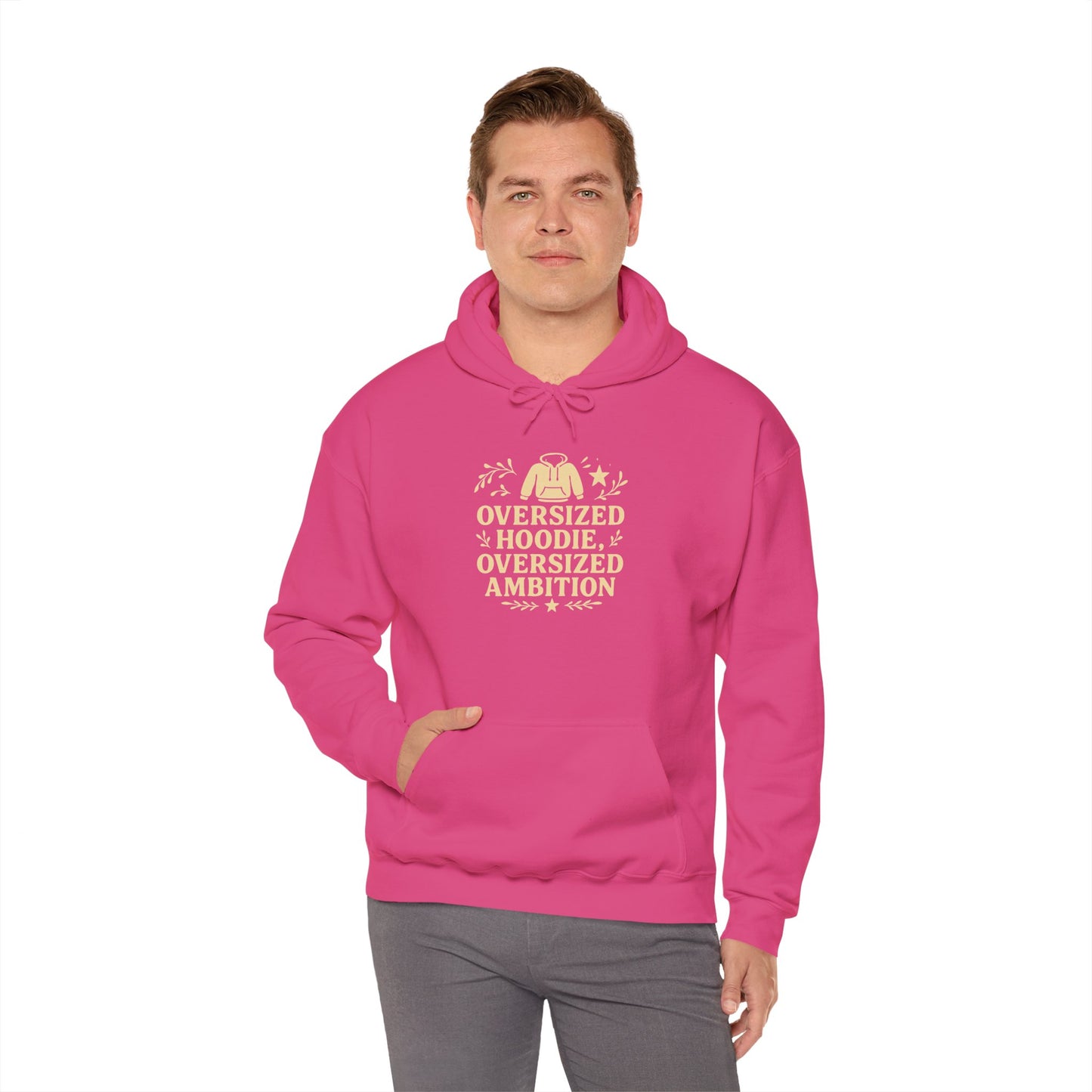 Oversized hoodie, oversized ambition. | Cozy Hoodie