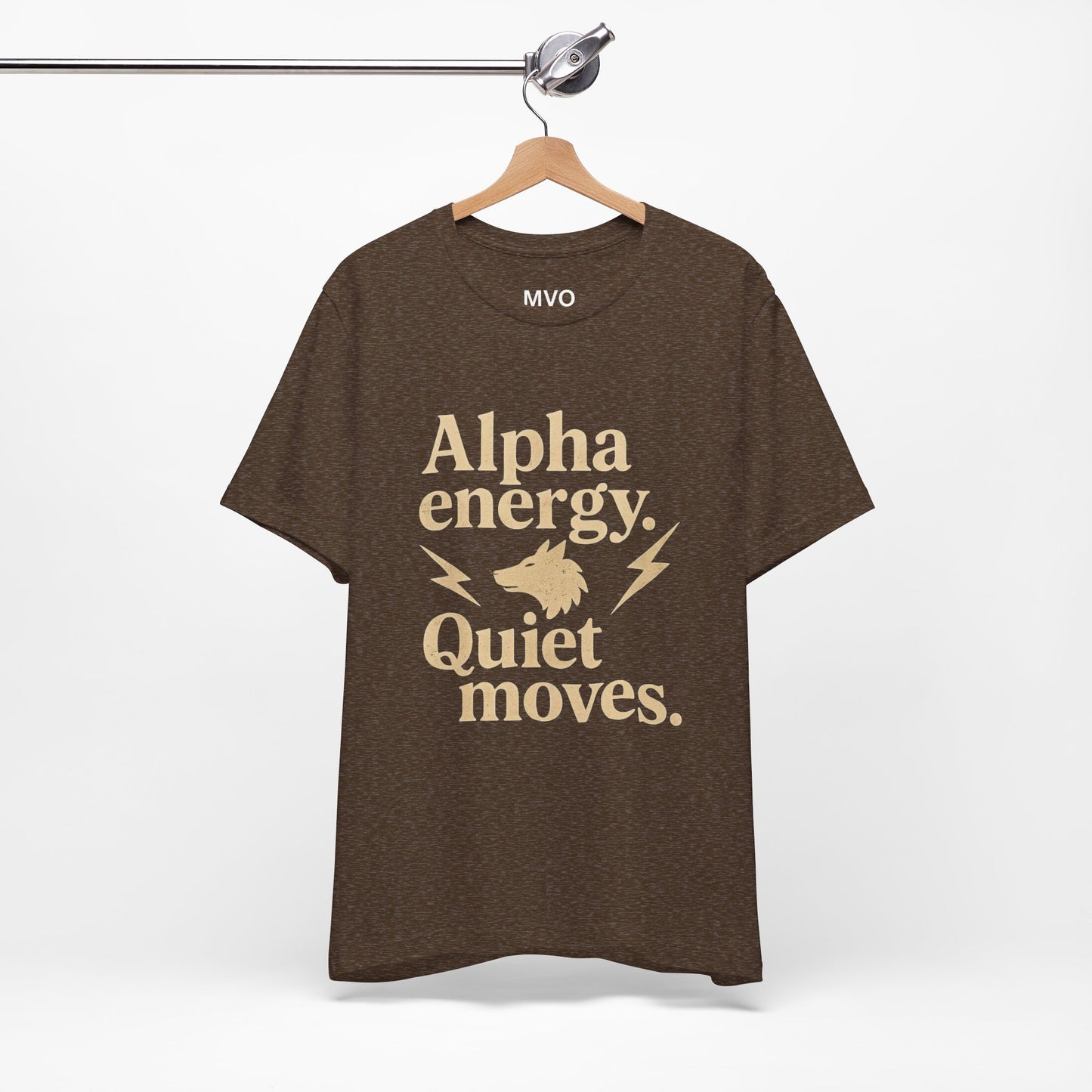 Alpha Energy. Quiet Moves. | Unisex T-Shirt Short Sleeve