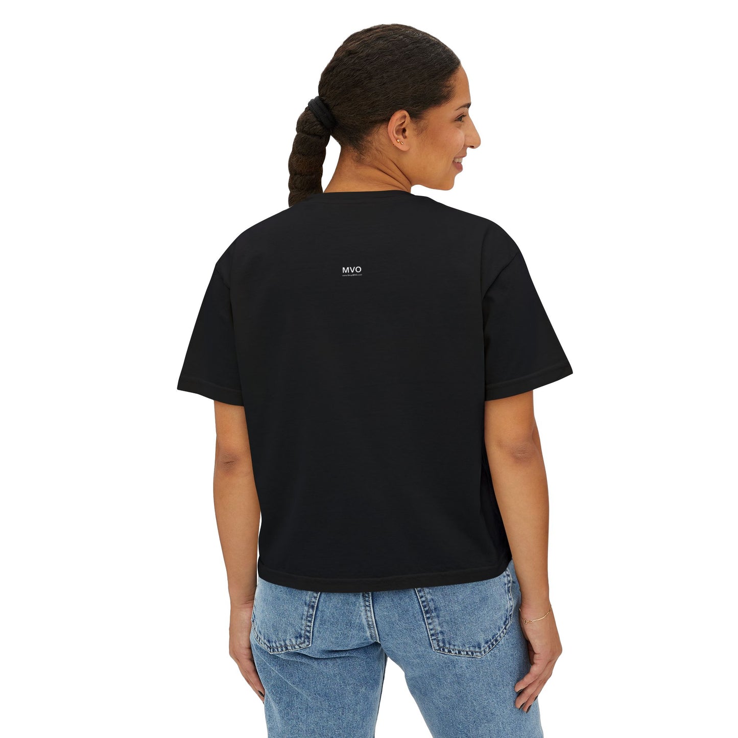Built to lead, not follow. | Empowering Women's Boxy Tee