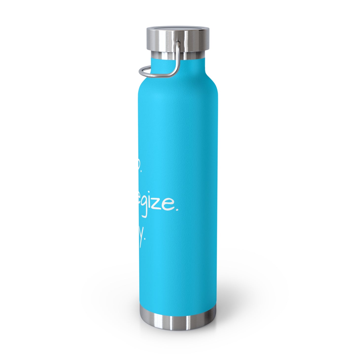 Sip. Strategize. Slay | Copper Vacuum Insulated Bottle