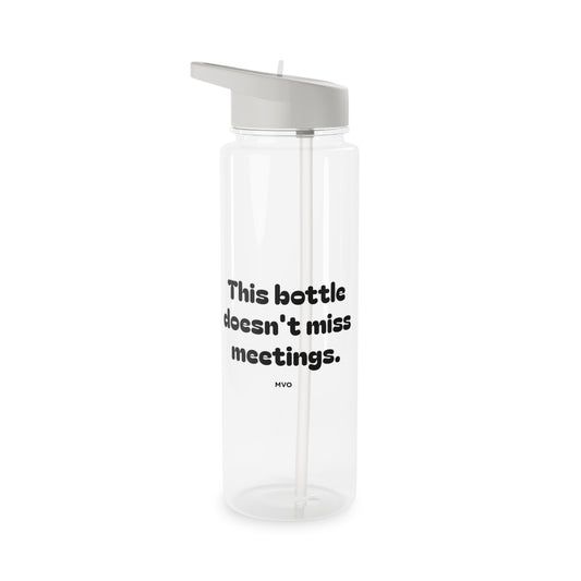 This Bottle Doesn't Miss Meetings | Stylish Tritan Water Bottle