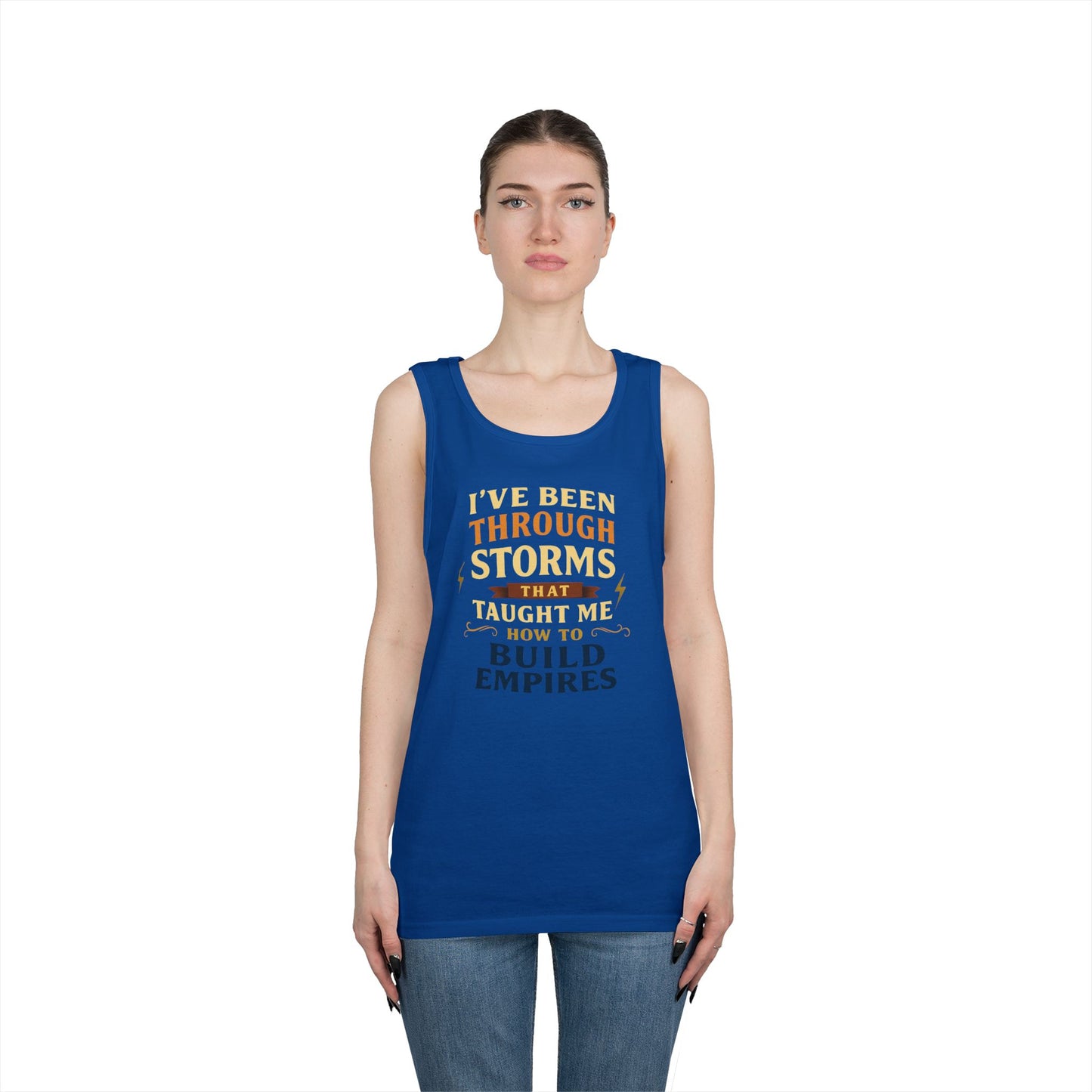 I’ve been through storms | Unisex Tank Top