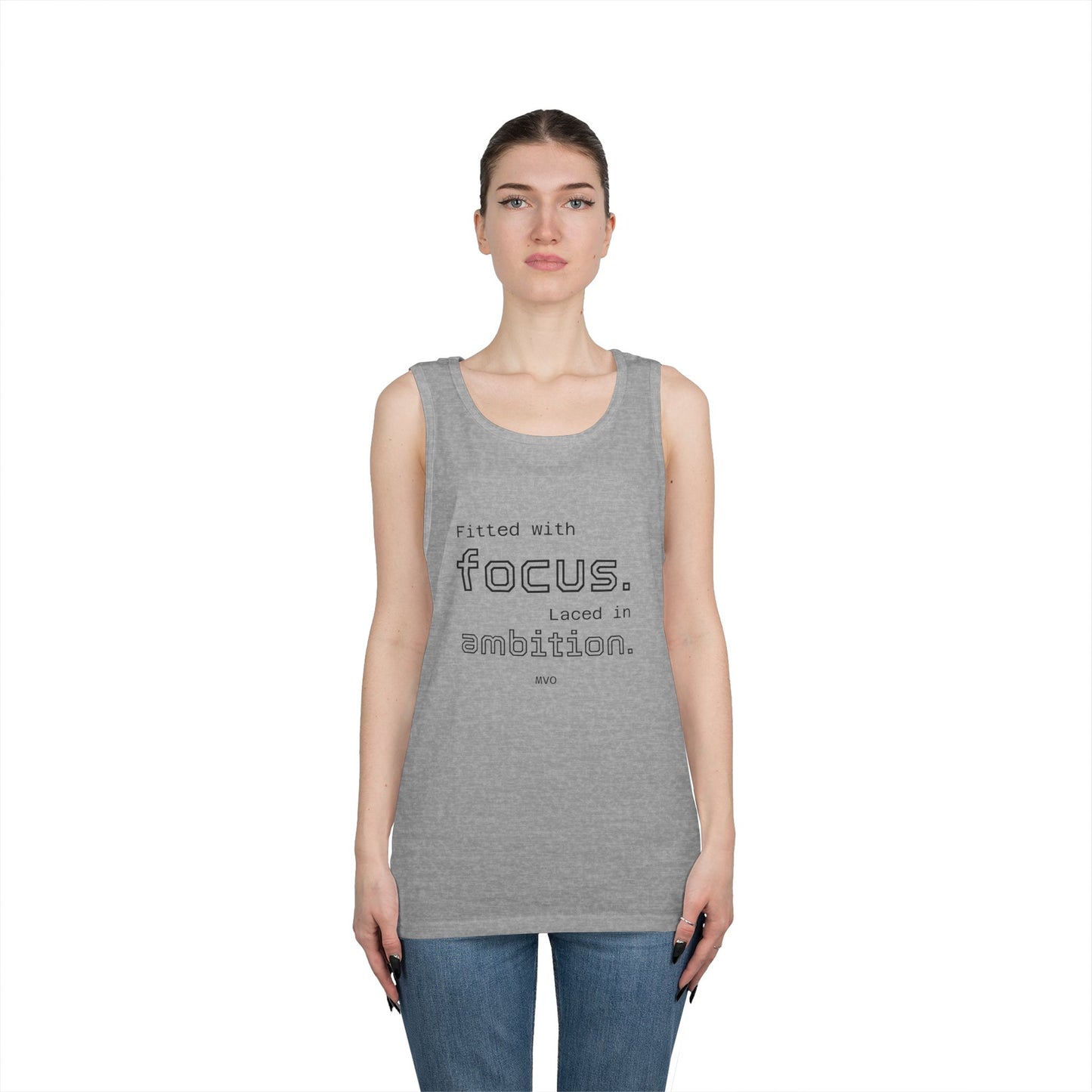 Focus & Ambition | Unisex Cotton Tank Top