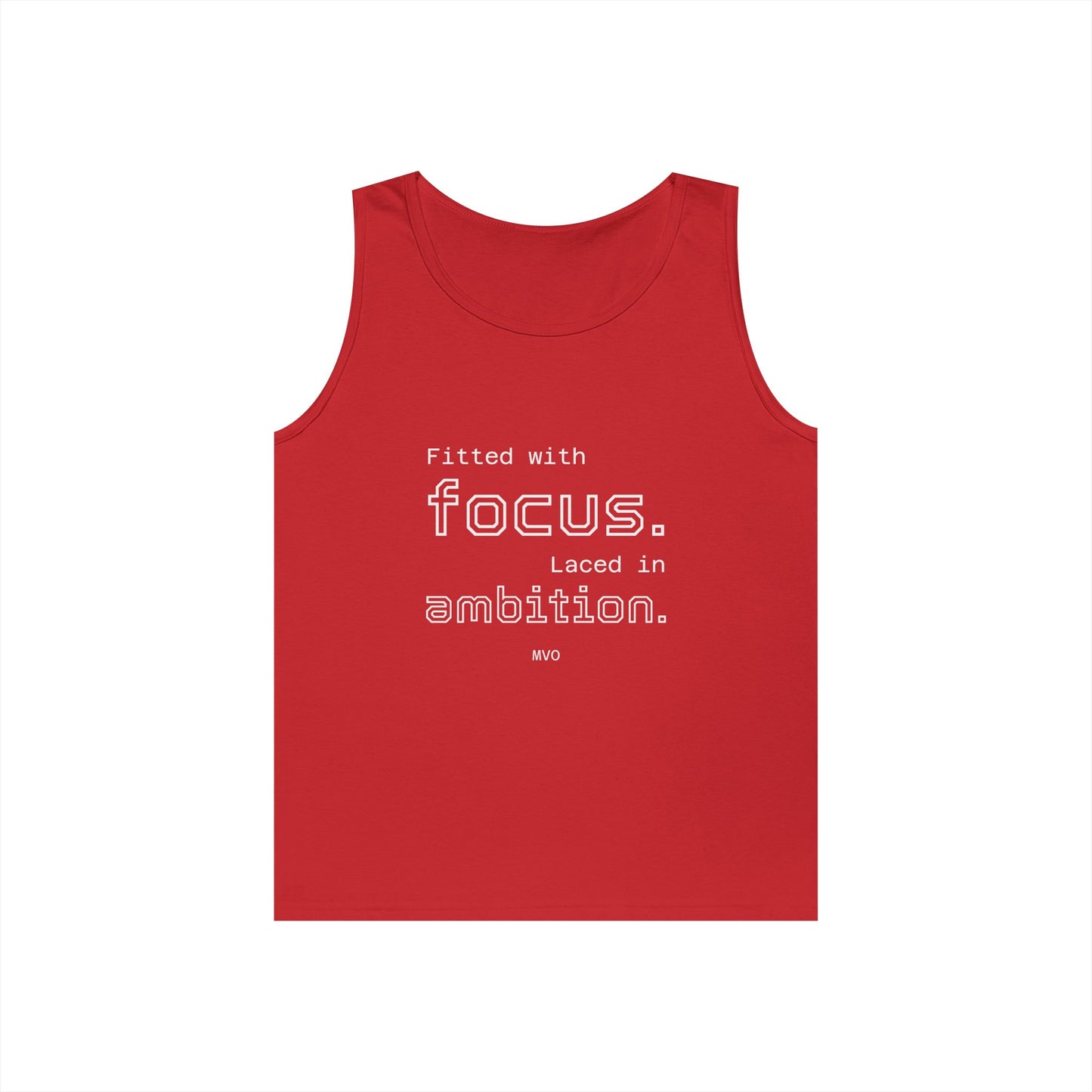 Focus & Ambition | Unisex Cotton Tank Top