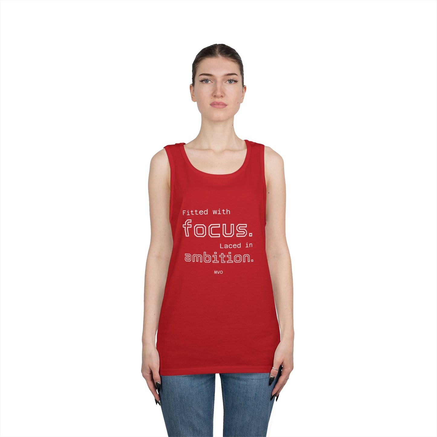 Focus & Ambition | Unisex Cotton Tank Top