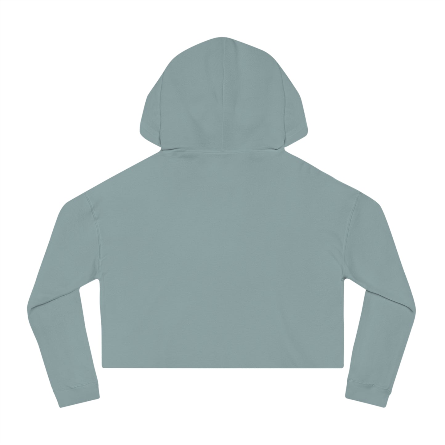 She's not everyone's cup of tea, she's champagne. | Cropped Hooded Sweatshirt