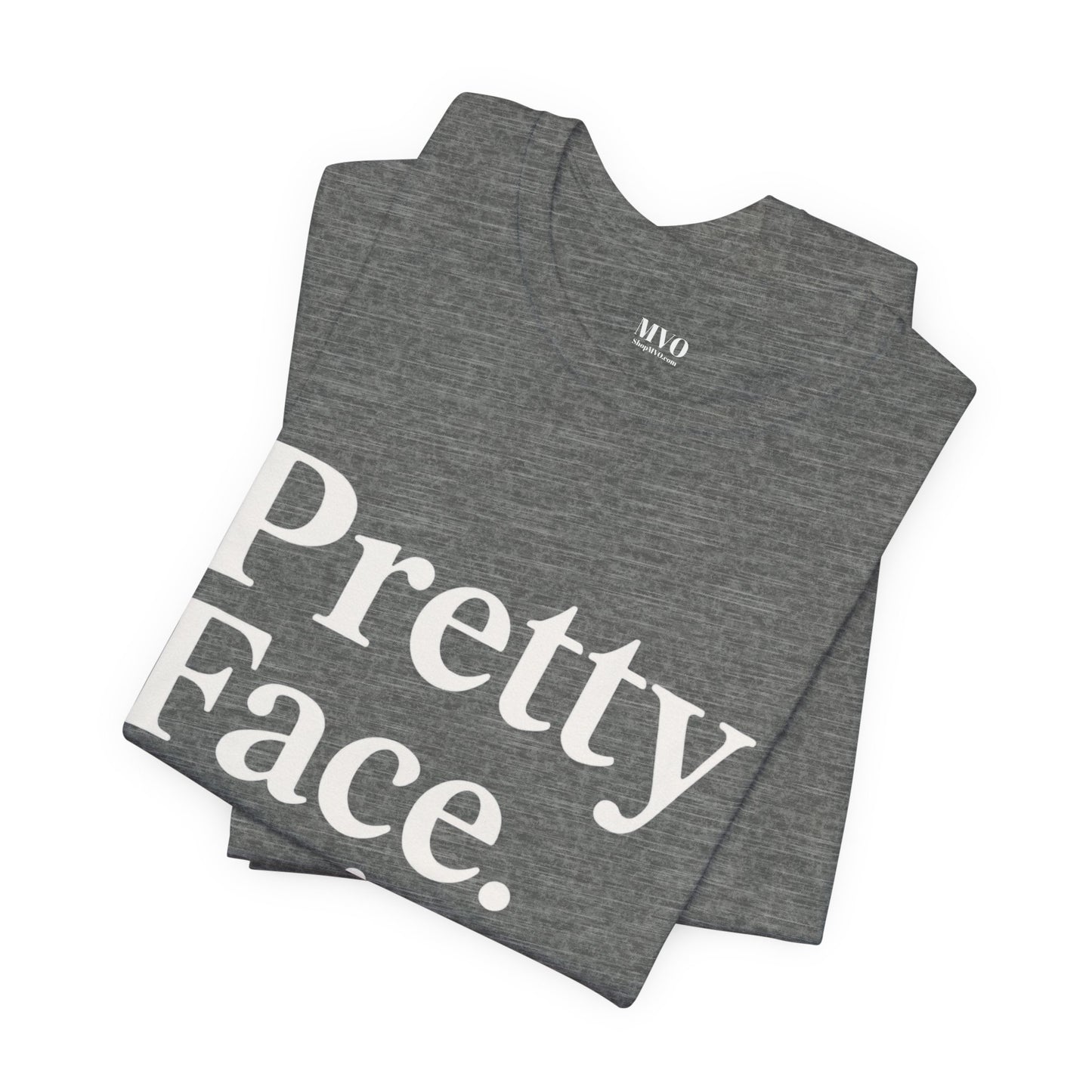 Pretty Face. Business Brain. | Unisex Short Sleeve Tee