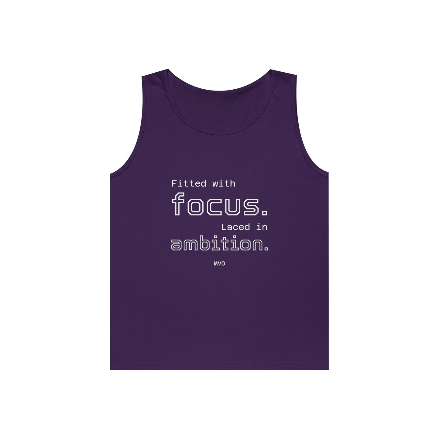 Focus & Ambition | Unisex Cotton Tank Top