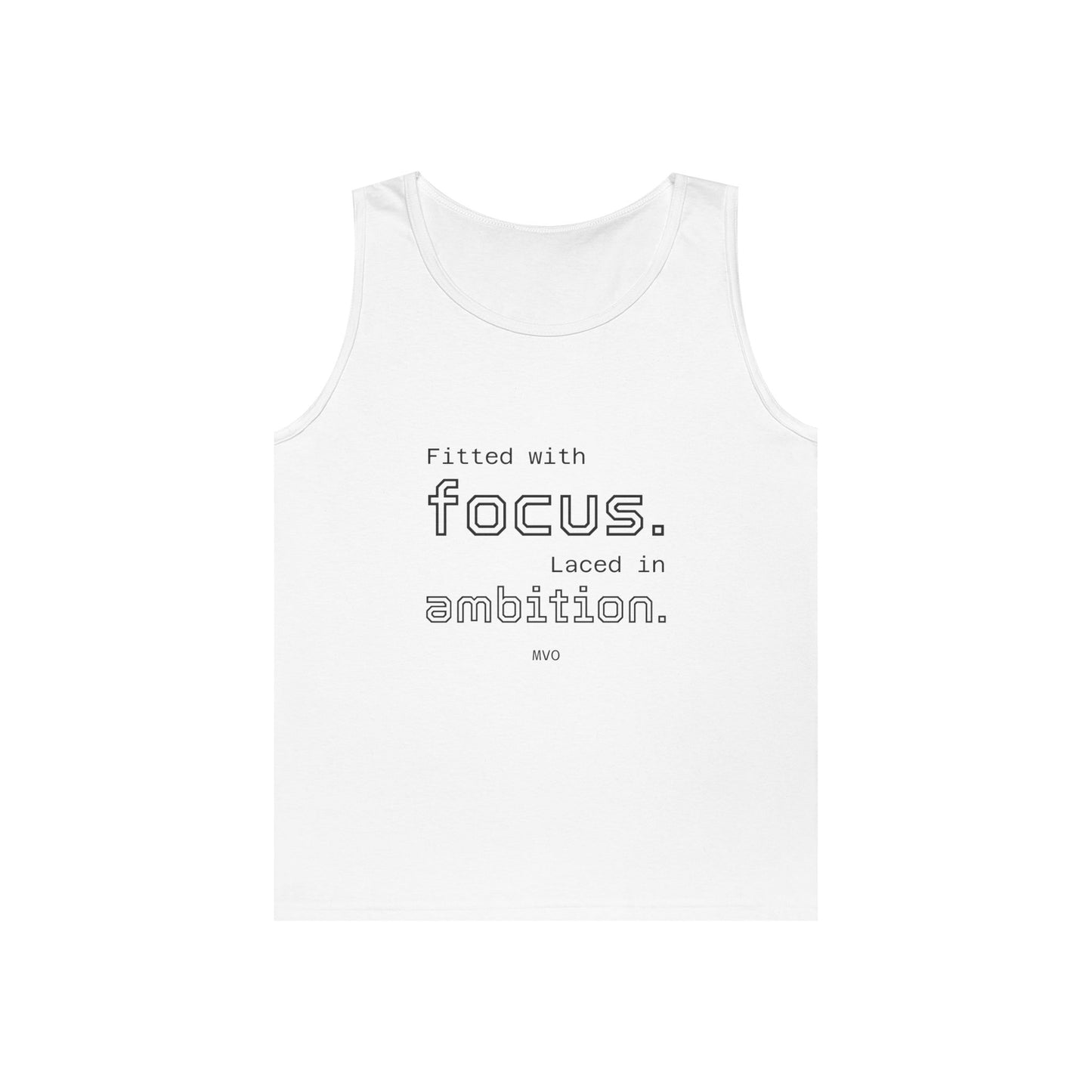 Focus & Ambition | Unisex Cotton Tank Top