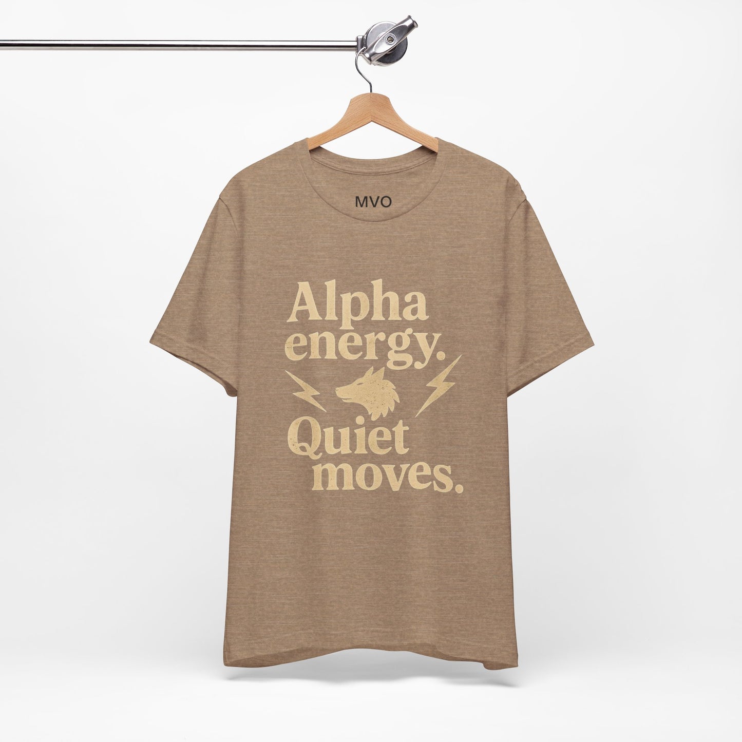 Alpha Energy. Quiet Moves. | Unisex T-Shirt Short Sleeve