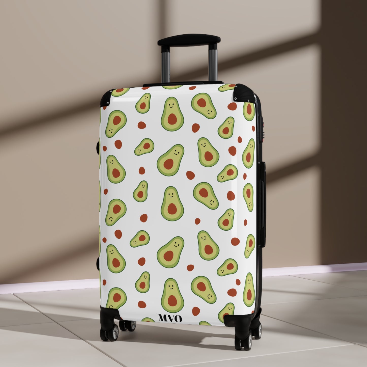 Travel Luggage | Avocado Pattern