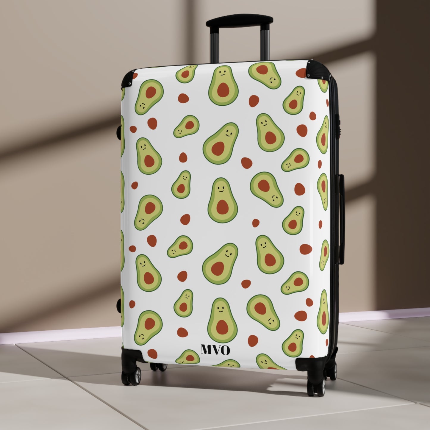 Travel Luggage | Avocado Pattern