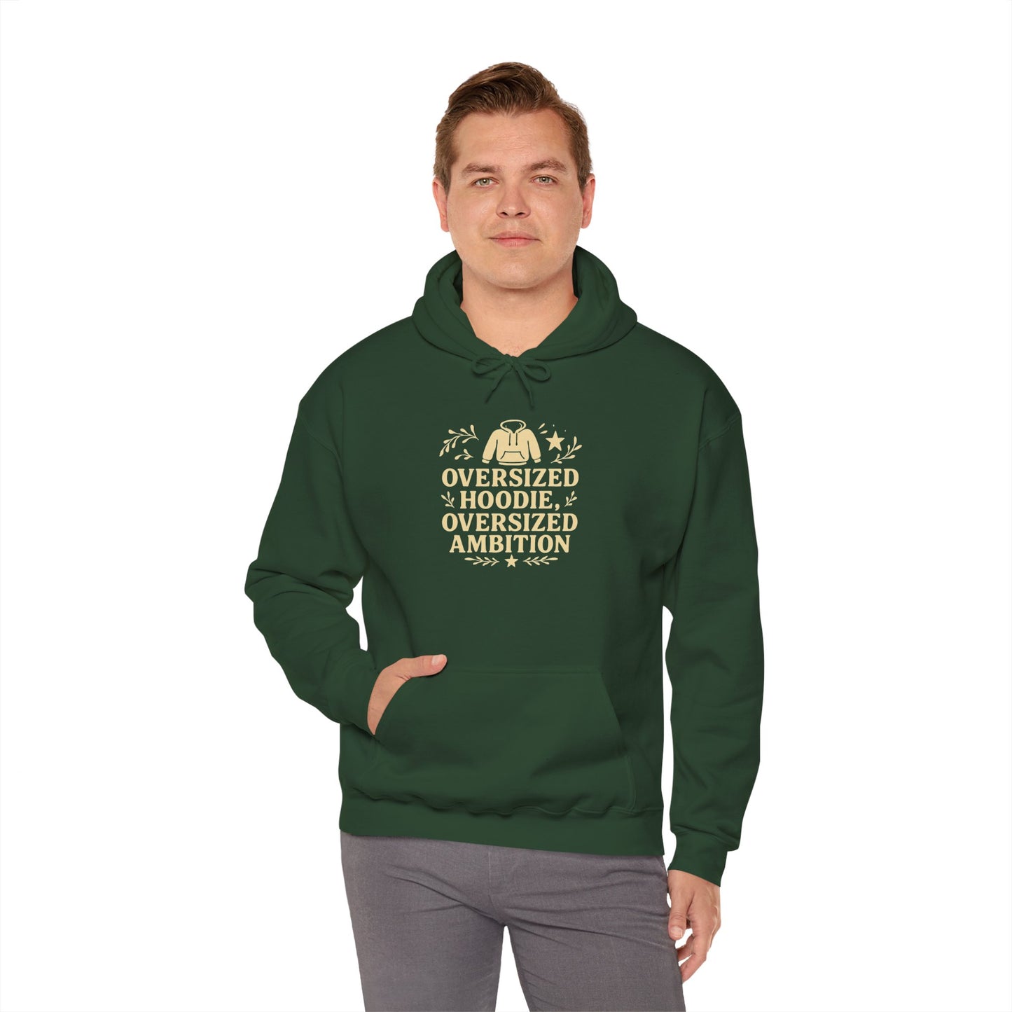 Oversized hoodie, oversized ambition. | Cozy Hoodie