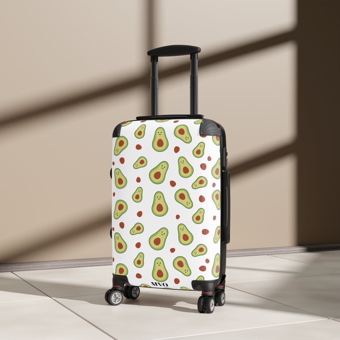 Travel Luggage | Avocado Pattern
