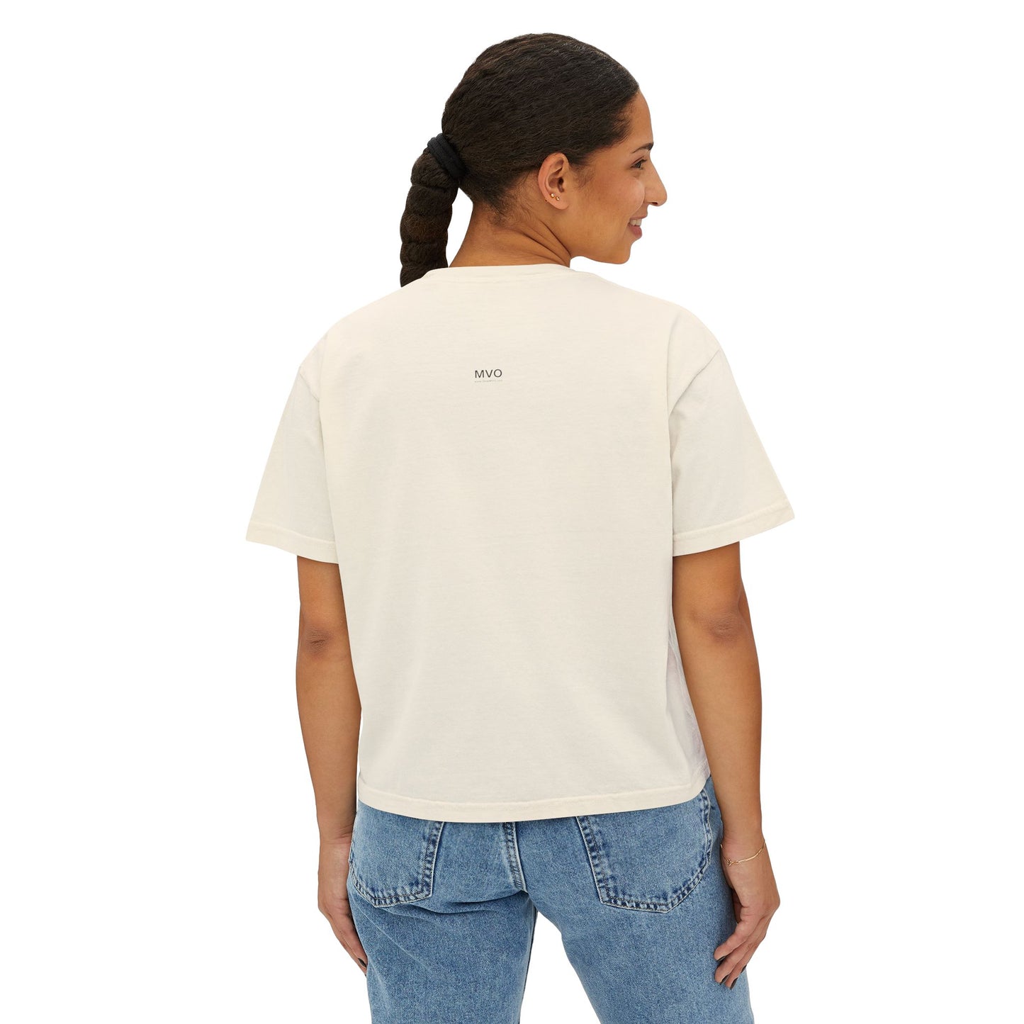 Built to lead, not follow. | Empowering Women's Boxy Tee