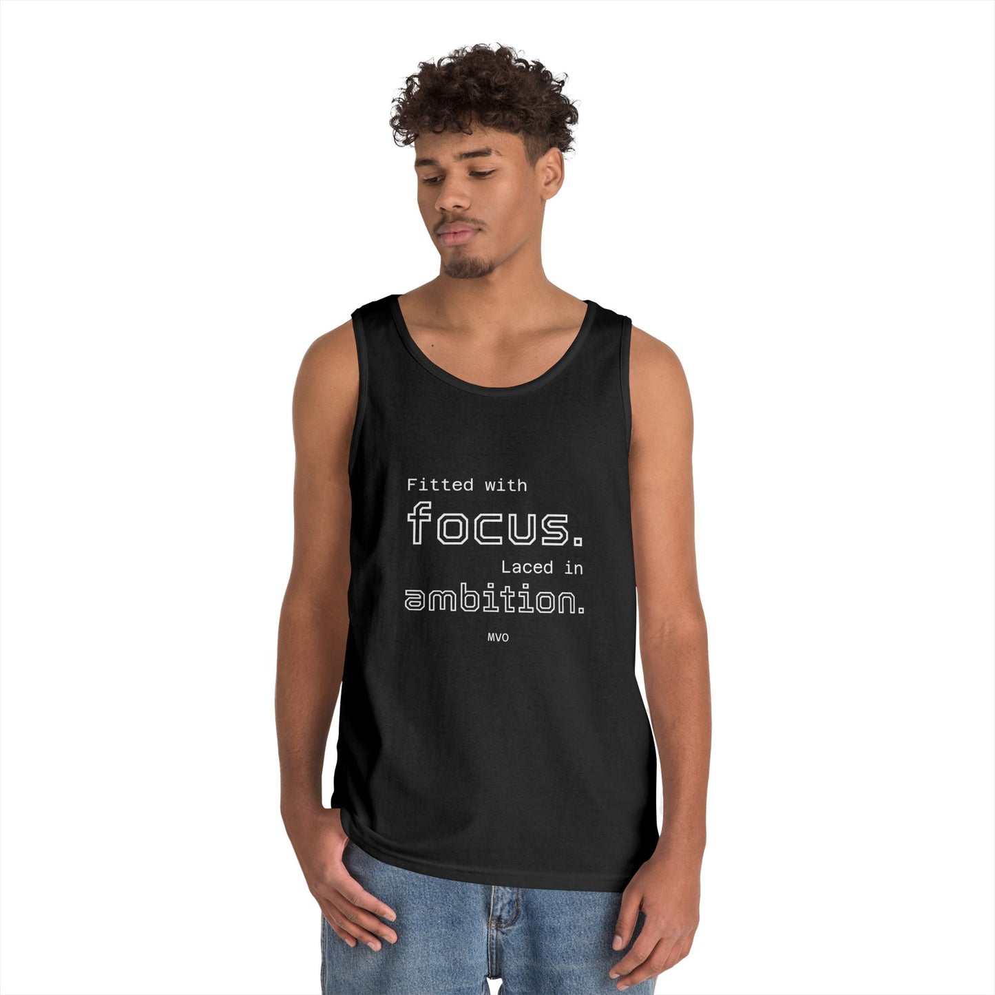 Focus & Ambition | Unisex Cotton Tank Top