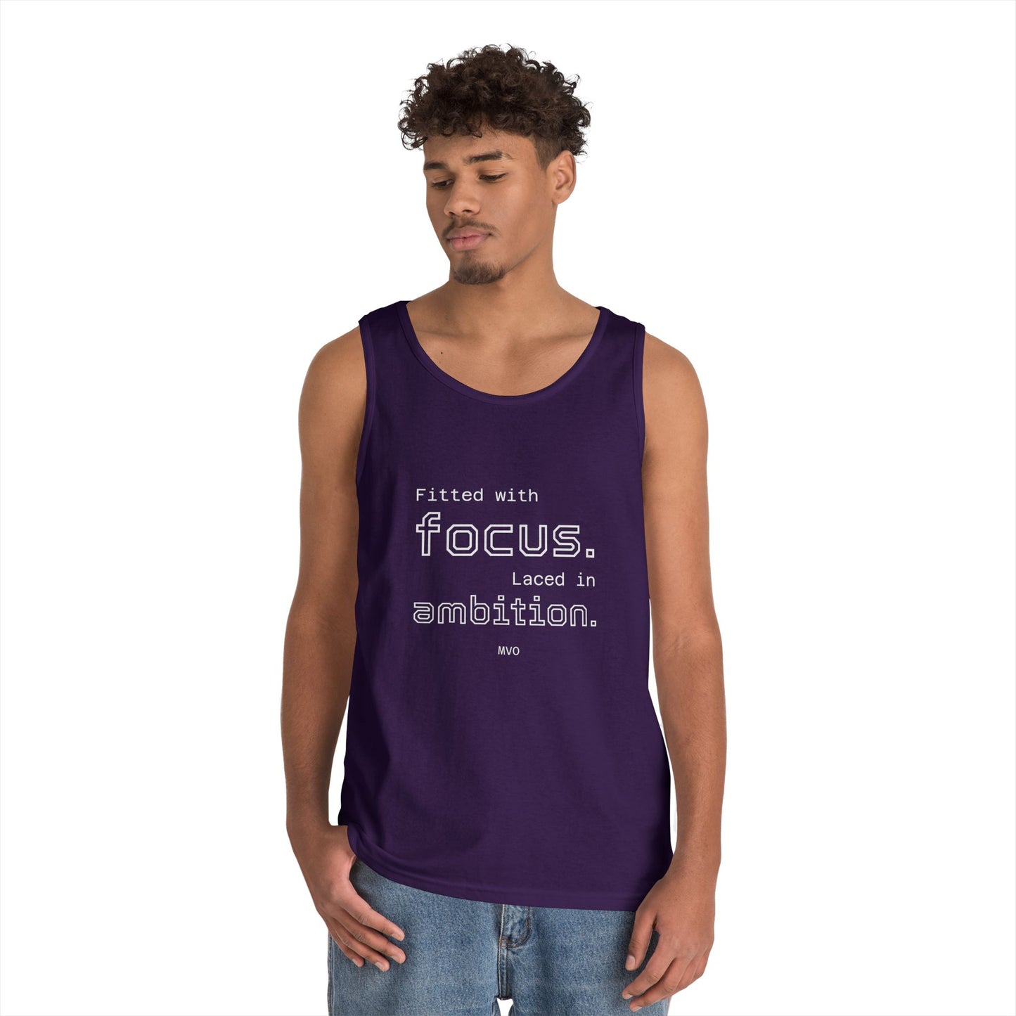 Focus & Ambition | Unisex Cotton Tank Top