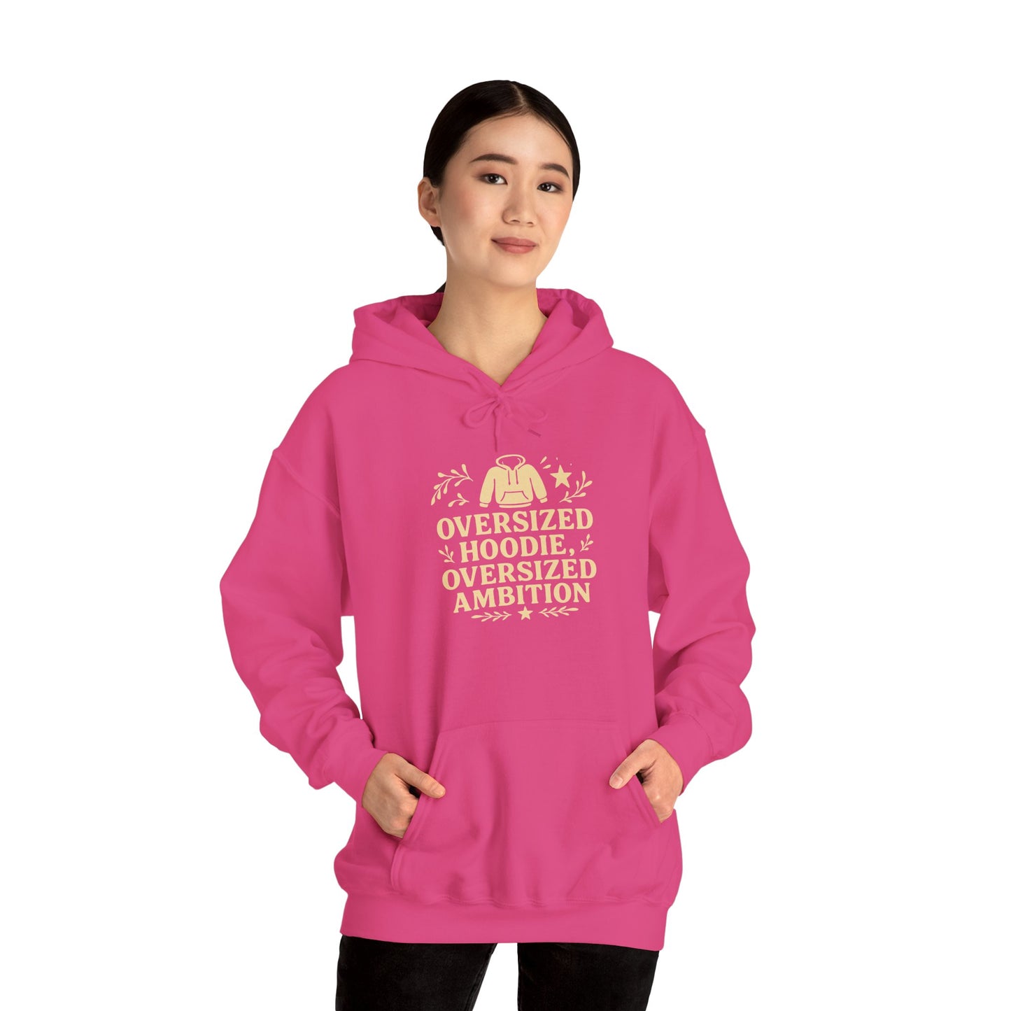 Oversized hoodie, oversized ambition. | Cozy Hoodie