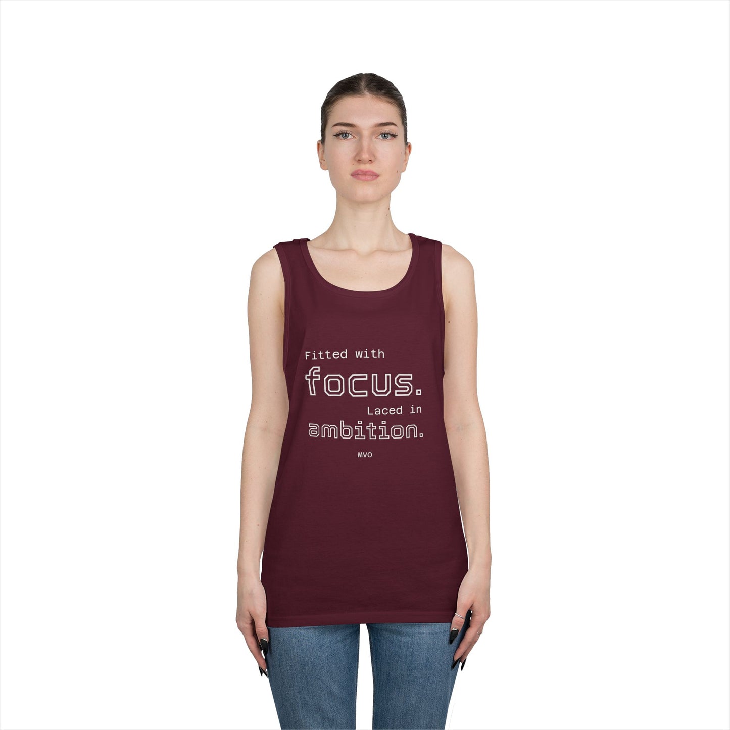 Focus & Ambition | Unisex Cotton Tank Top