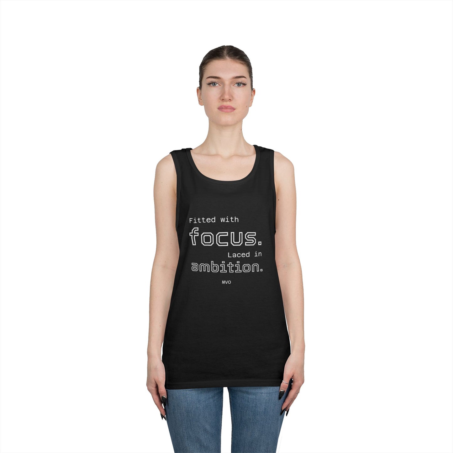Focus & Ambition | Unisex Cotton Tank Top
