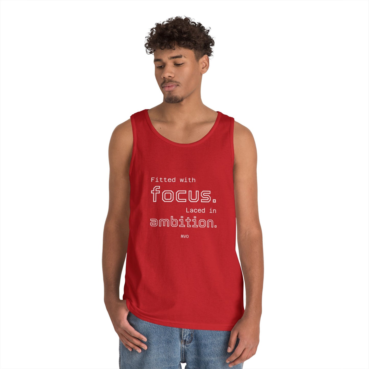 Focus & Ambition | Unisex Cotton Tank Top