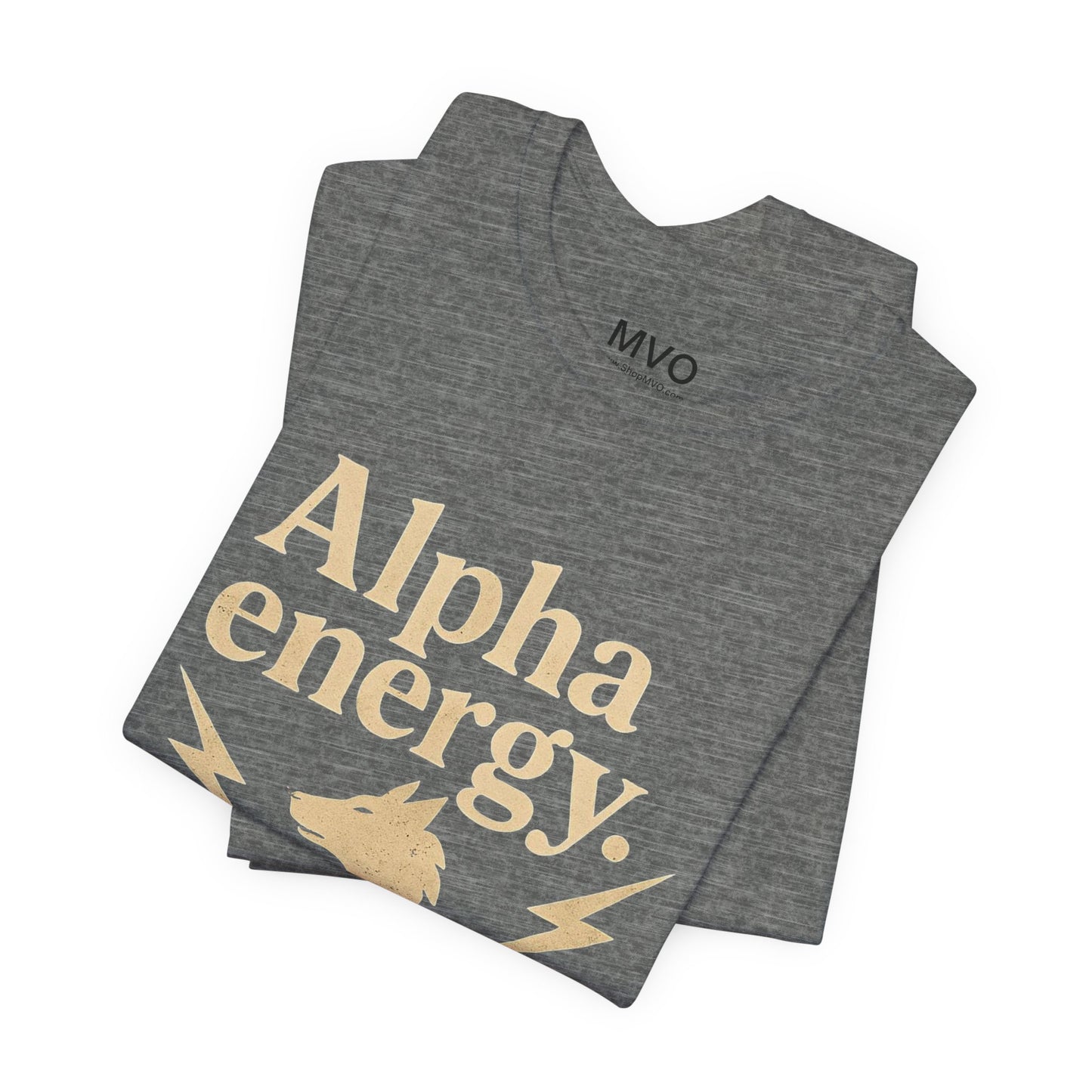 Alpha Energy. Quiet Moves. | Unisex T-Shirt Short Sleeve