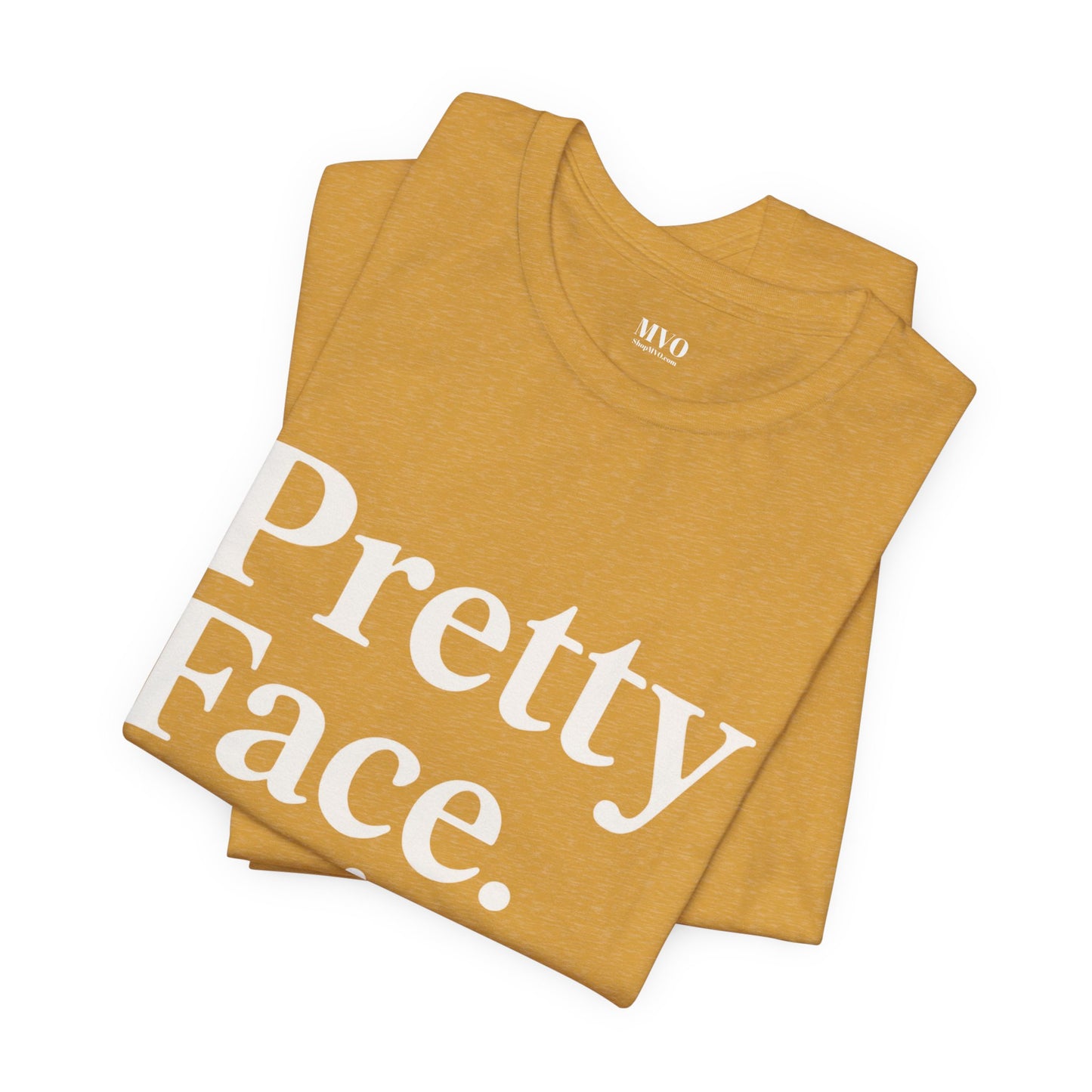 Pretty Face. Business Brain. | Unisex Short Sleeve Tee