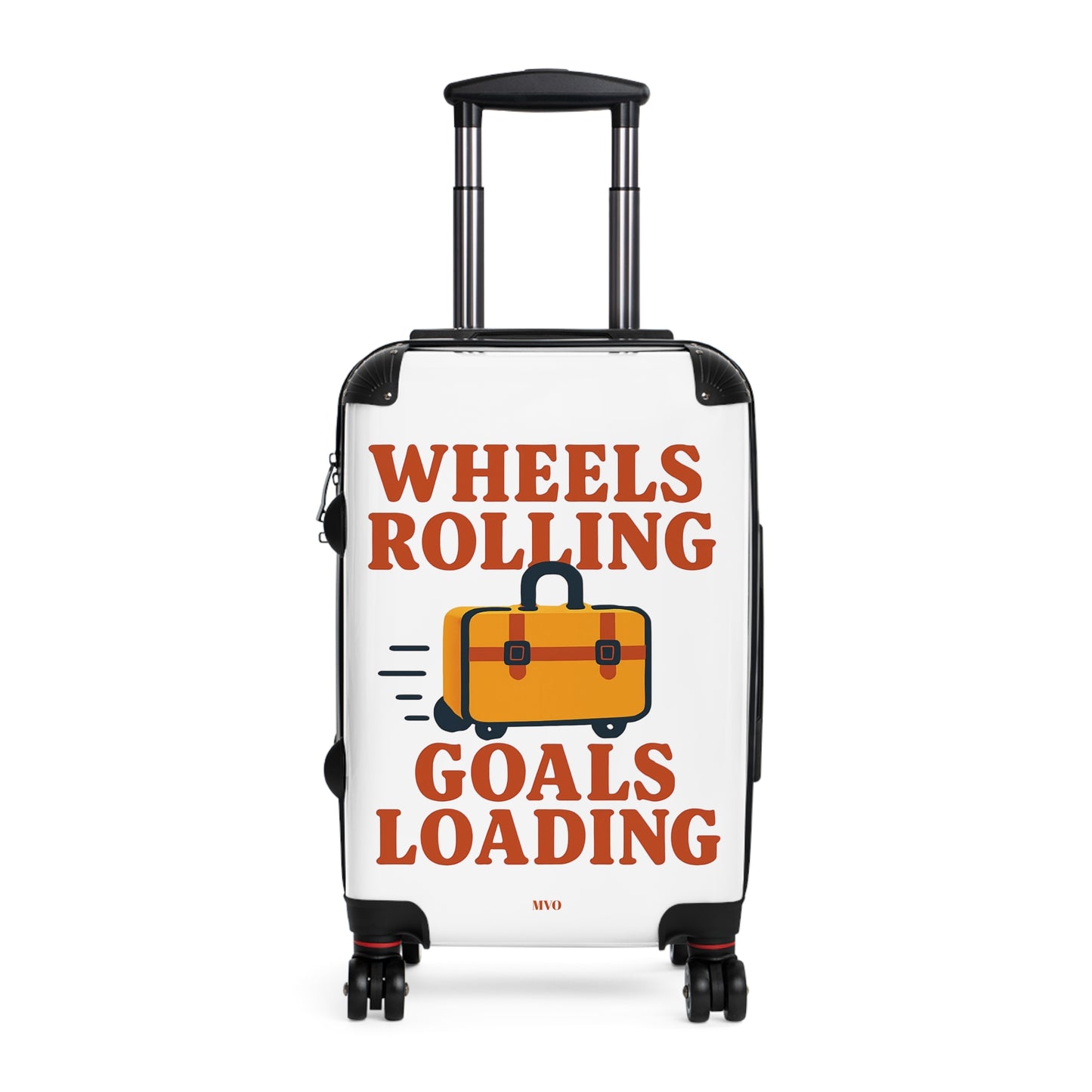 Wheels rolling, goals loading. | Wheeled Luggage