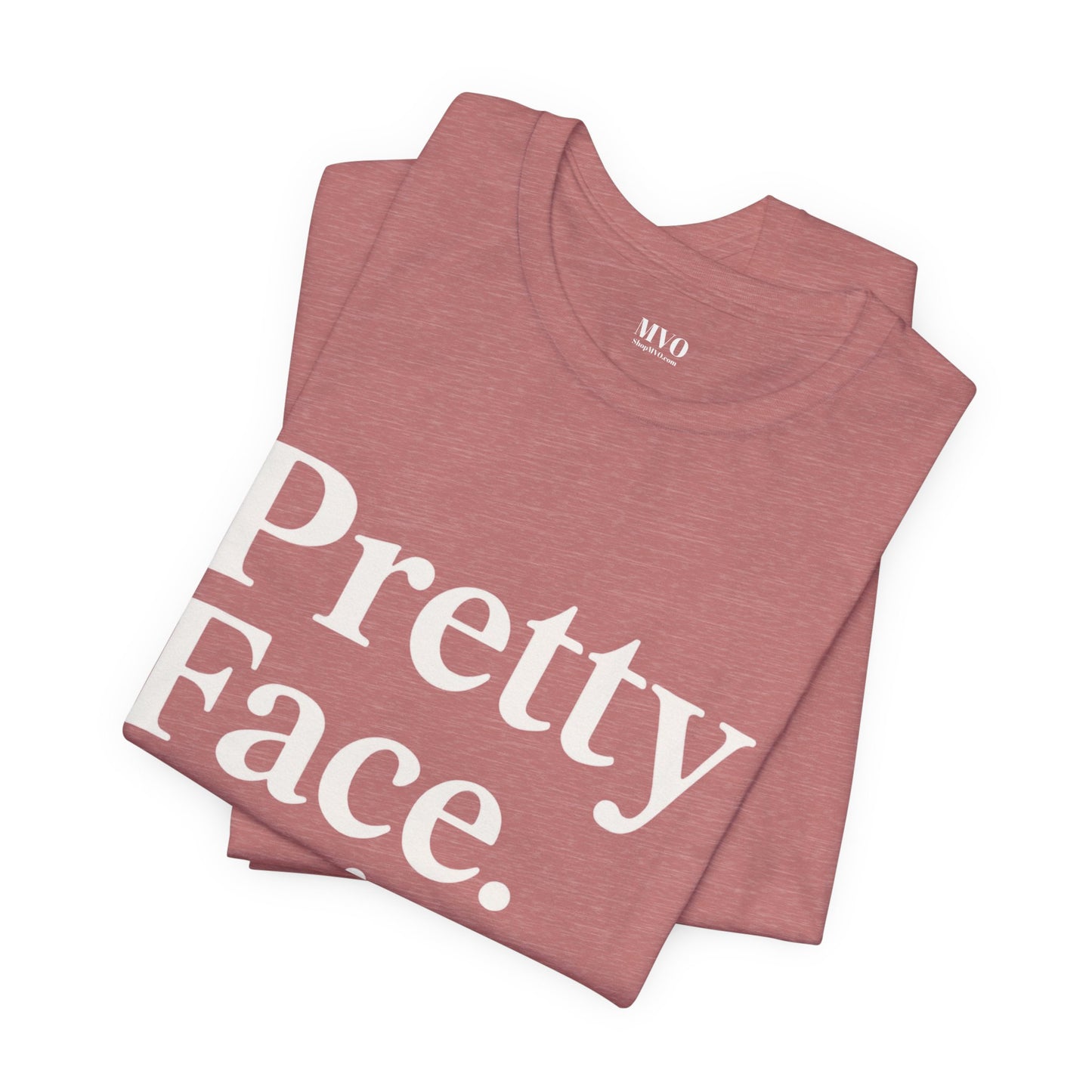 Pretty Face. Business Brain. | Unisex Short Sleeve Tee