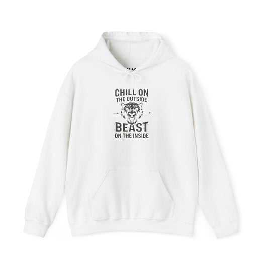 Chill On Outside Beast On The Inside | Hoodie
