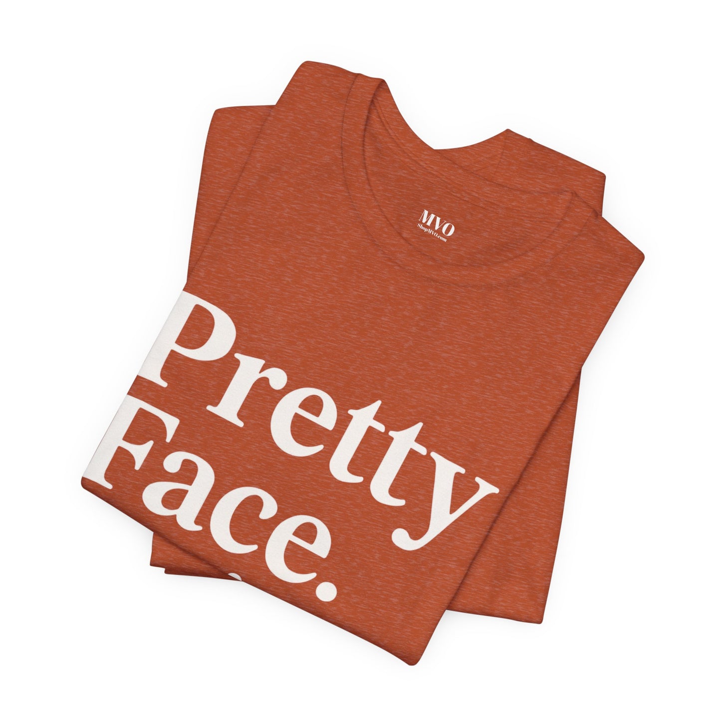 Pretty Face. Business Brain. | Unisex Short Sleeve Tee